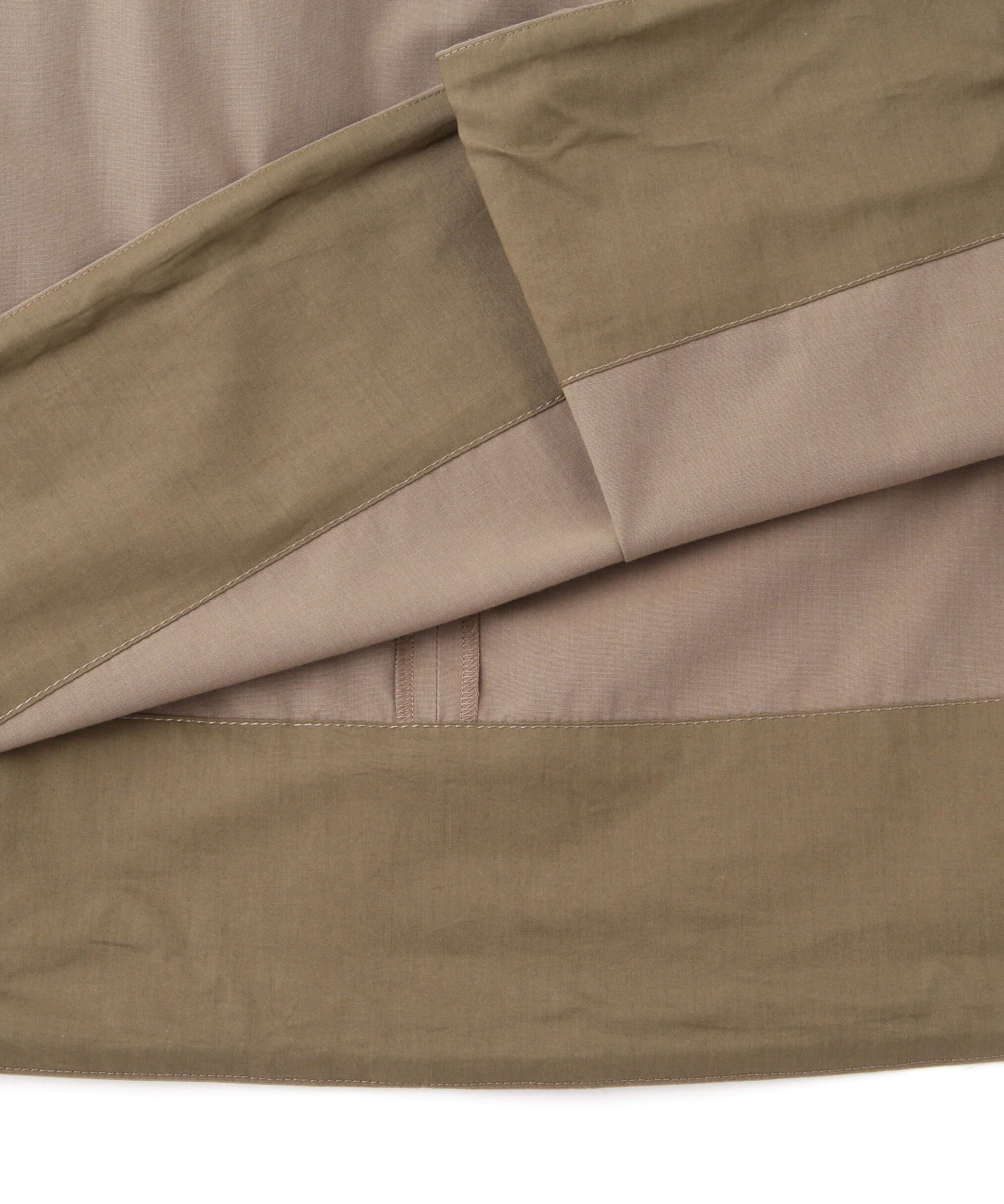  「◆コットンキュプラウェザーラップフレアースカート」|スカート|