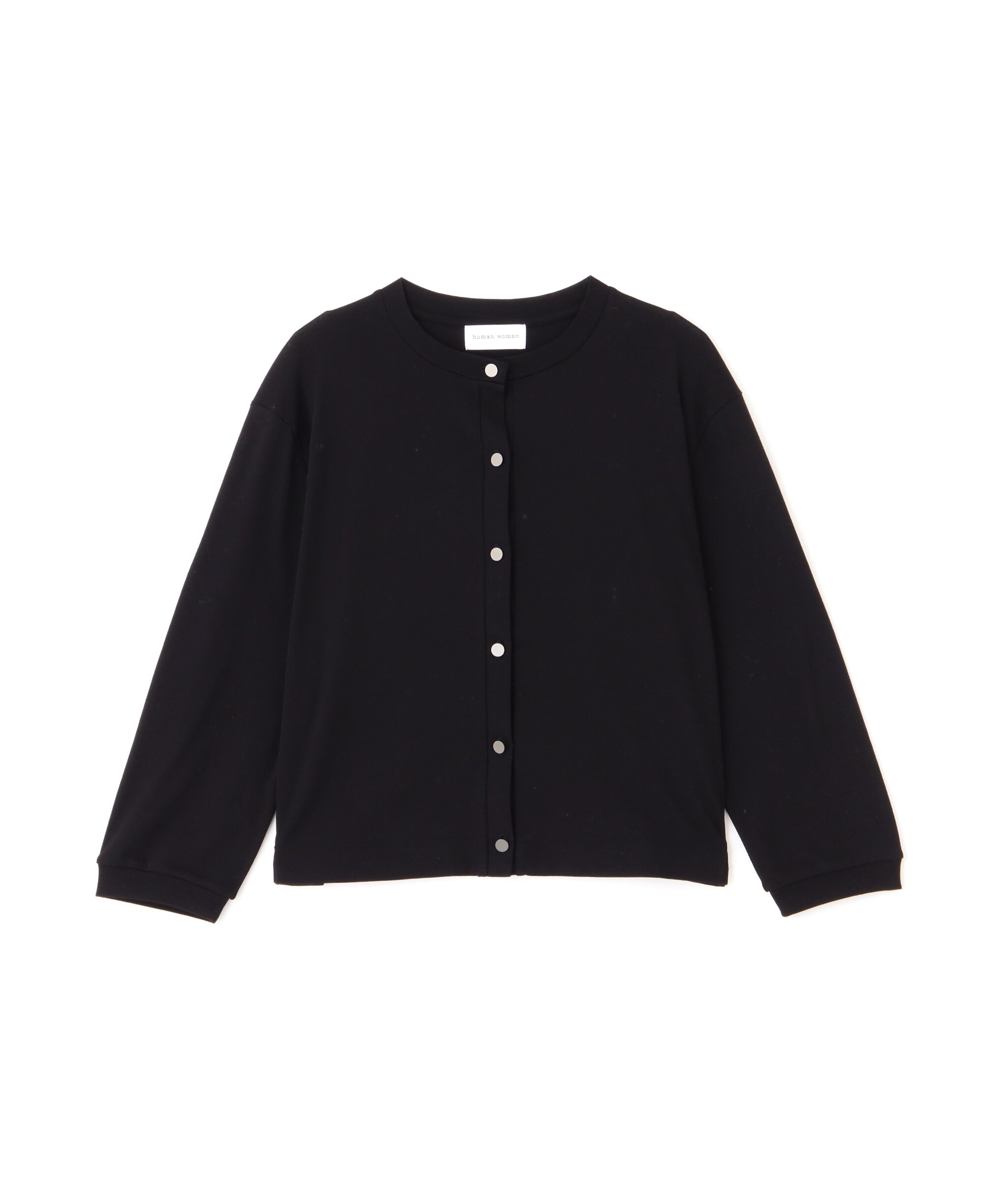  「◆クルーネックフライスカットソーカーディガン」|Tシャツ・カットソー|