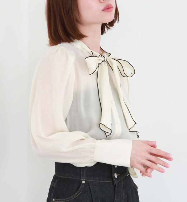 archives「２ｗａｙボウタイボリュームブラウス／」|シャツ・ブラウス|