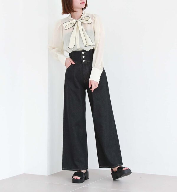 archives「２ｗａｙボウタイボリュームブラウス／」|シャツ・ブラウス|