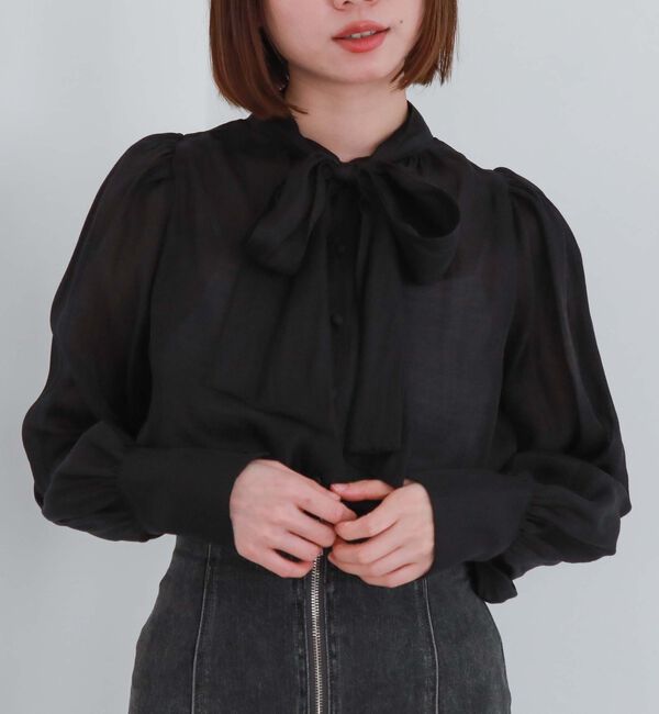 archives「２ｗａｙボウタイボリュームブラウス／」|シャツ・ブラウス|