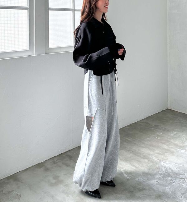 archives「ドロストビスチェ&times;シャツＳＥＴ」|カーディガン|