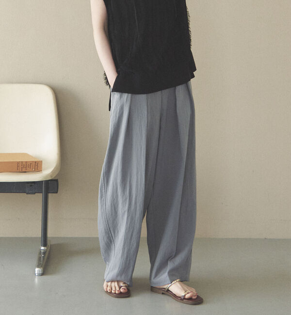 Doux archives「２タックコクーンパンツ」|チノ|