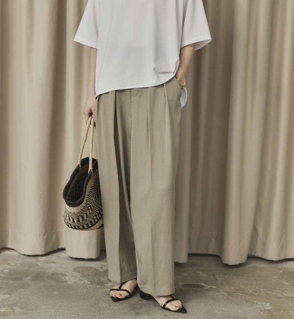 Doux archives「２タックコクーンパンツ」|チノ|