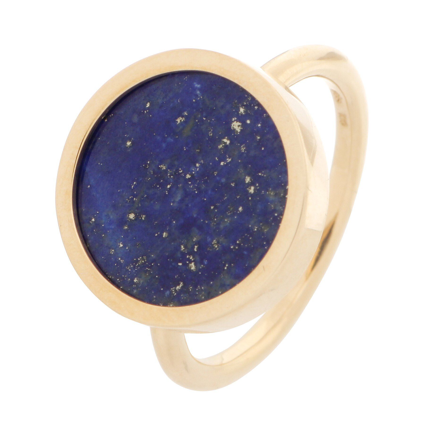 COCOSHNIK「K10カラーストーン（ラピスラズリ） スライスカット リング」|リング|