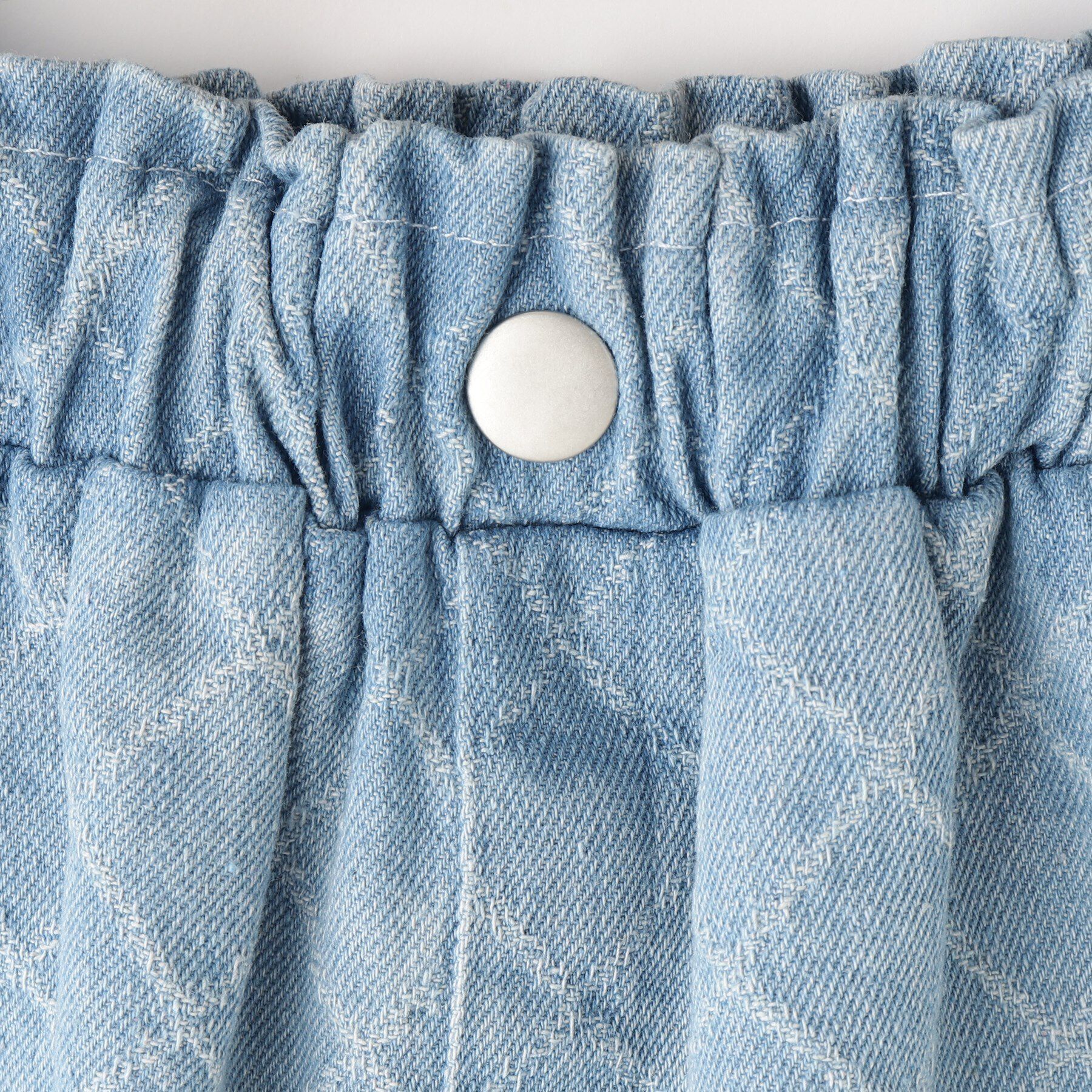 SHOO･LA･RUE「【110-140cm】格子ジャカードデニムショートパンツ」|その他|