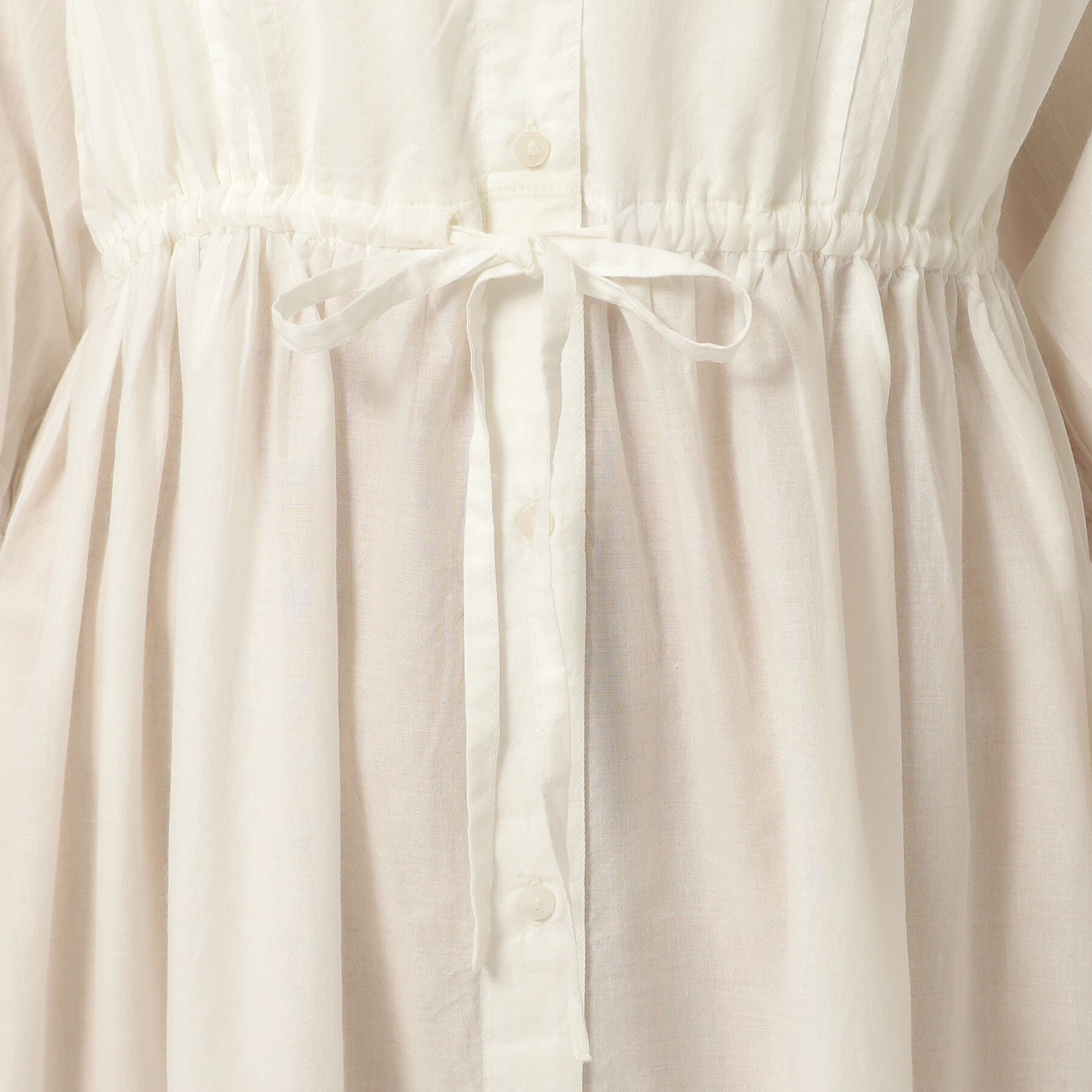 SHOO･LA･RUE「【洗える/インド綿100％】さらりと着こなす 裾刺繍ワンピース」|ワンピース|