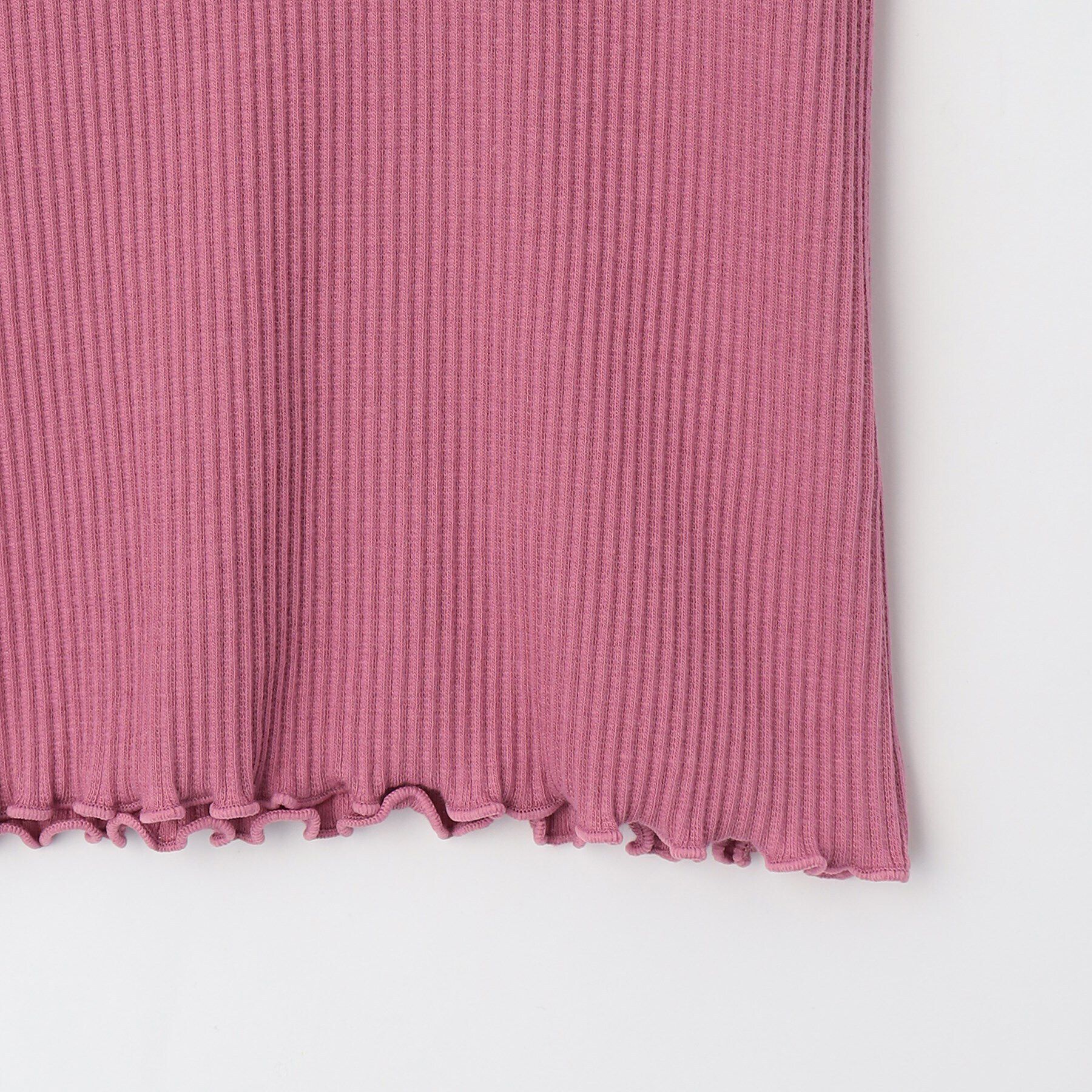 SHOO･LA･RUE「【110-140cm】フリルメロー肩開きプルオーバー」|Tシャツ・カットソー|