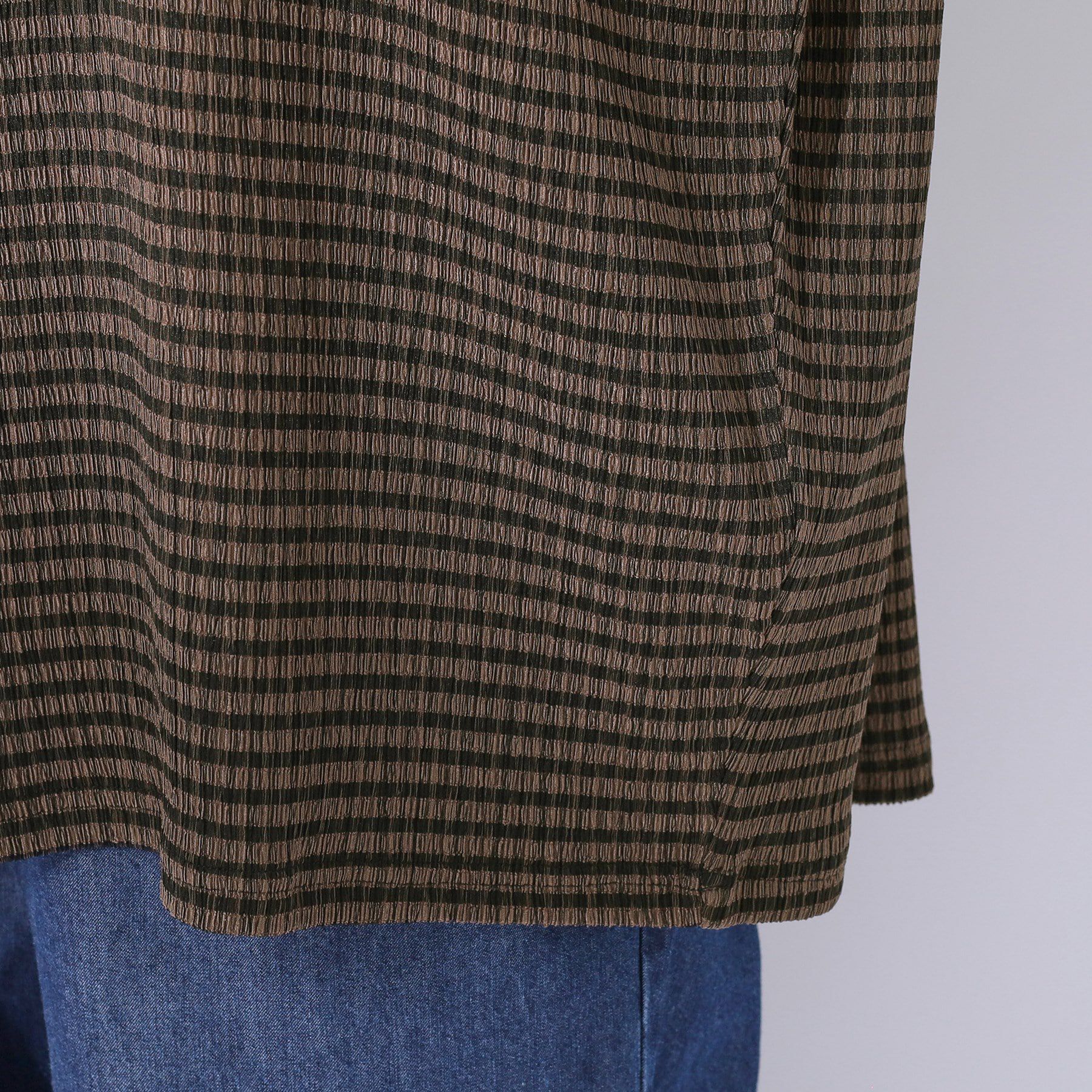 SHOO･LA･RUE「【洗える】甘すぎないギンガムチェック トップス」|Tシャツ・カットソー|