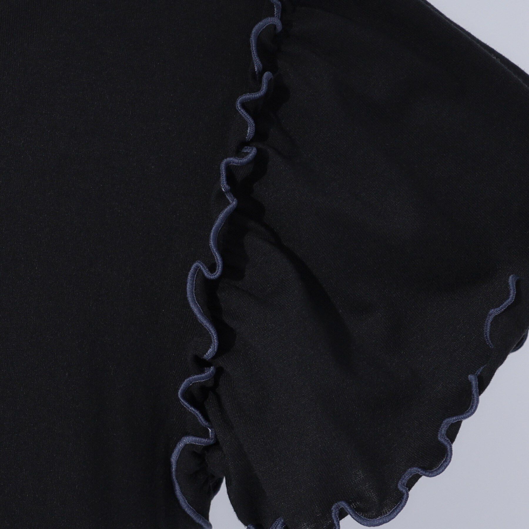 SHOO･LA･RUE「配色メロウがポイント お袖フリルチュニックワンピース」|チュニック|