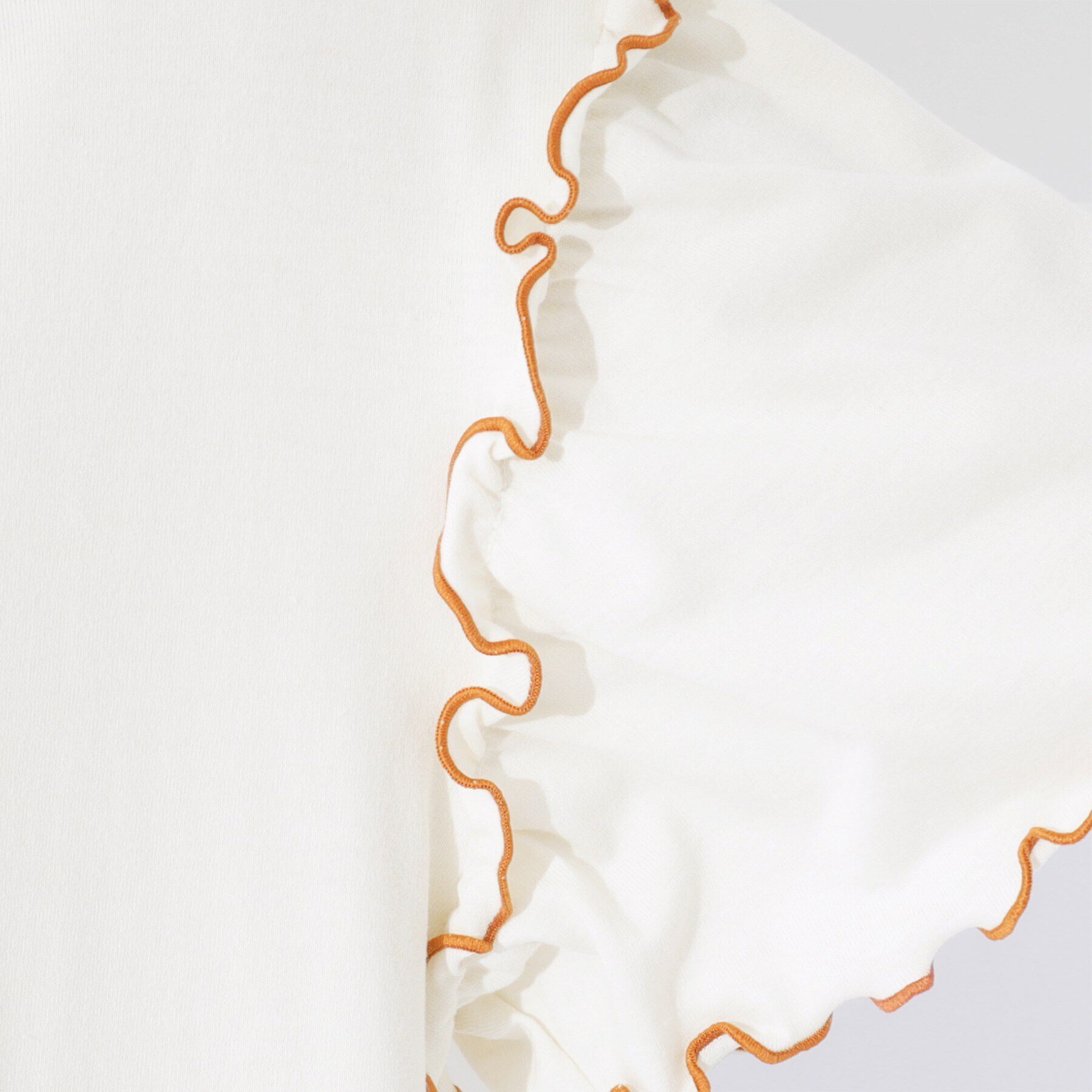 SHOO･LA･RUE「配色メロウがポイント お袖フリルチュニックワンピース」|チュニック|