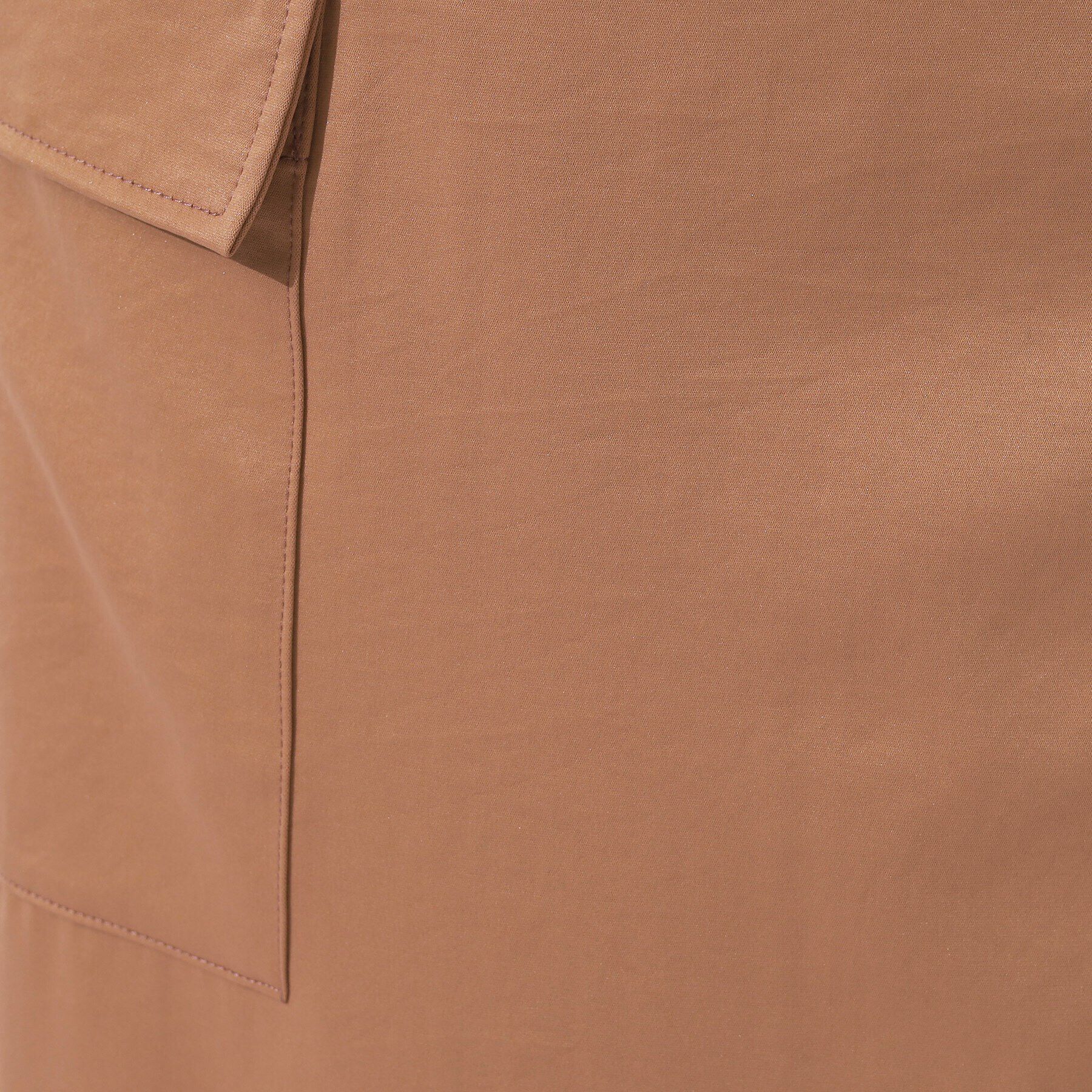 SHOO･LA･RUE「【洗える/UV】ウエストがキレイに見える カーゴナロースカ―ト」|スカート|