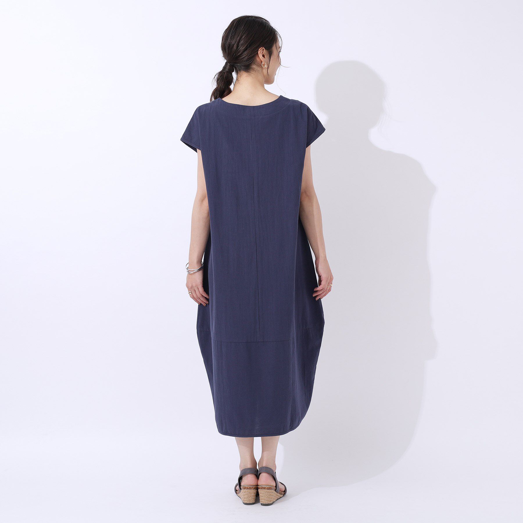 SHOO･LA･RUE「【洗える】コクーンシルエットワンピース」|ワンピース|