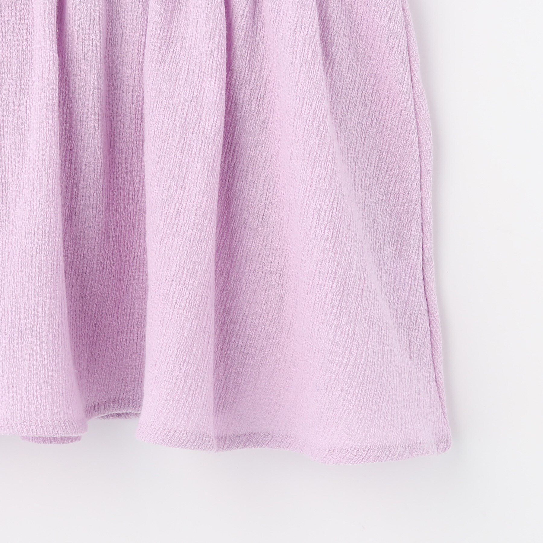 SHOO･LA･RUE「【110-140cm/セットアップ可】楊柳フリルトップス」|シャツ・ブラウス|