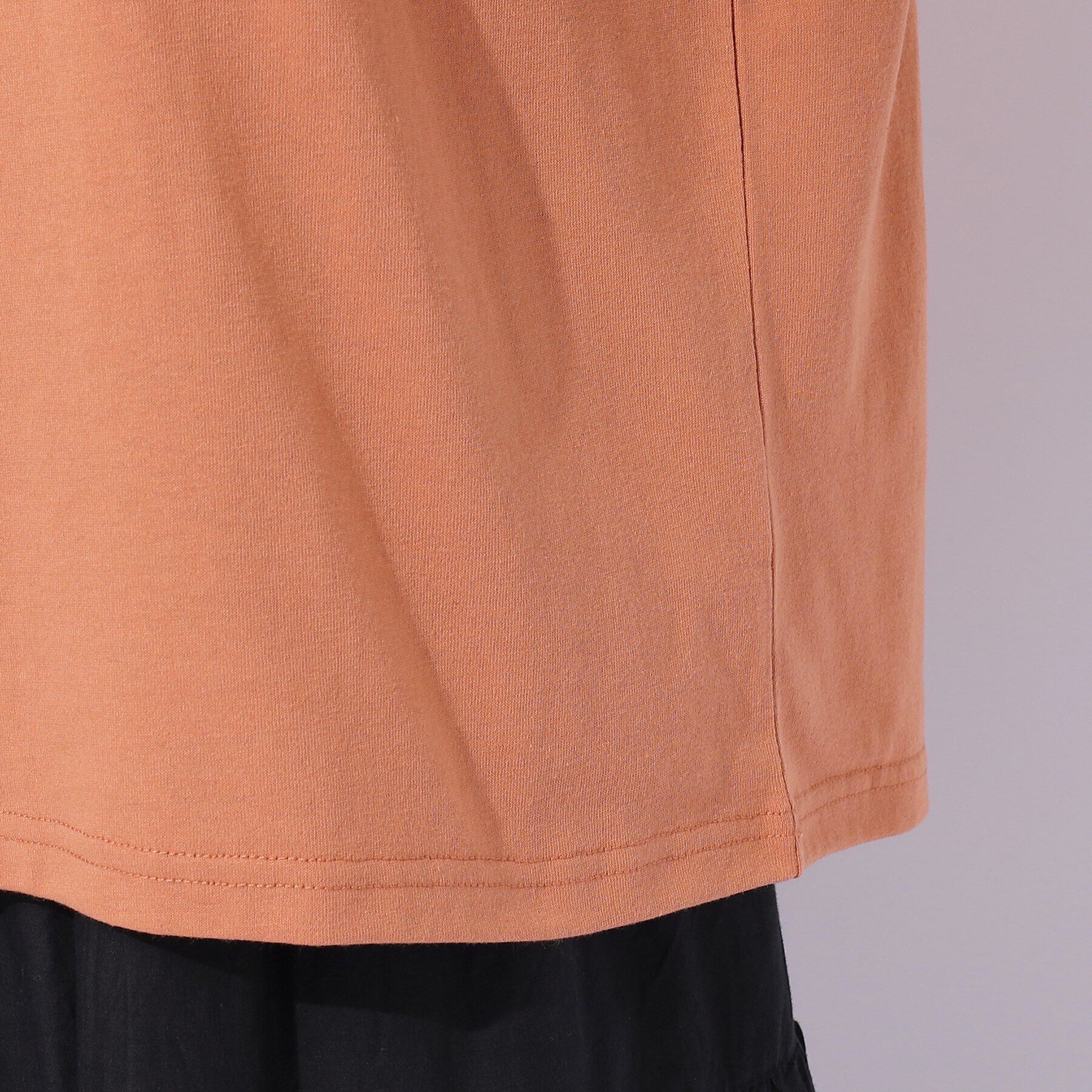 SHOO･LA･RUE「【晩夏まで活躍／5分袖】お袖レース　ロゴプリントトップス」|Tシャツ・カットソー|