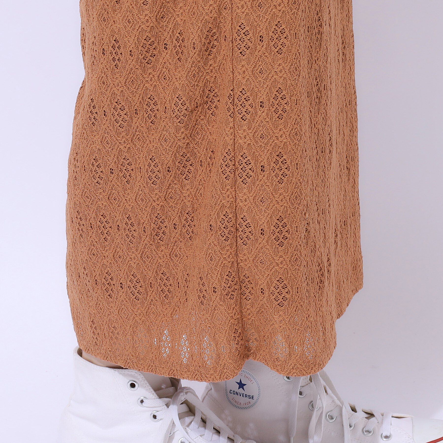 SHOO･LA･RUE「きれいめにもカジュアルにも レースナロースカート」|スカート|