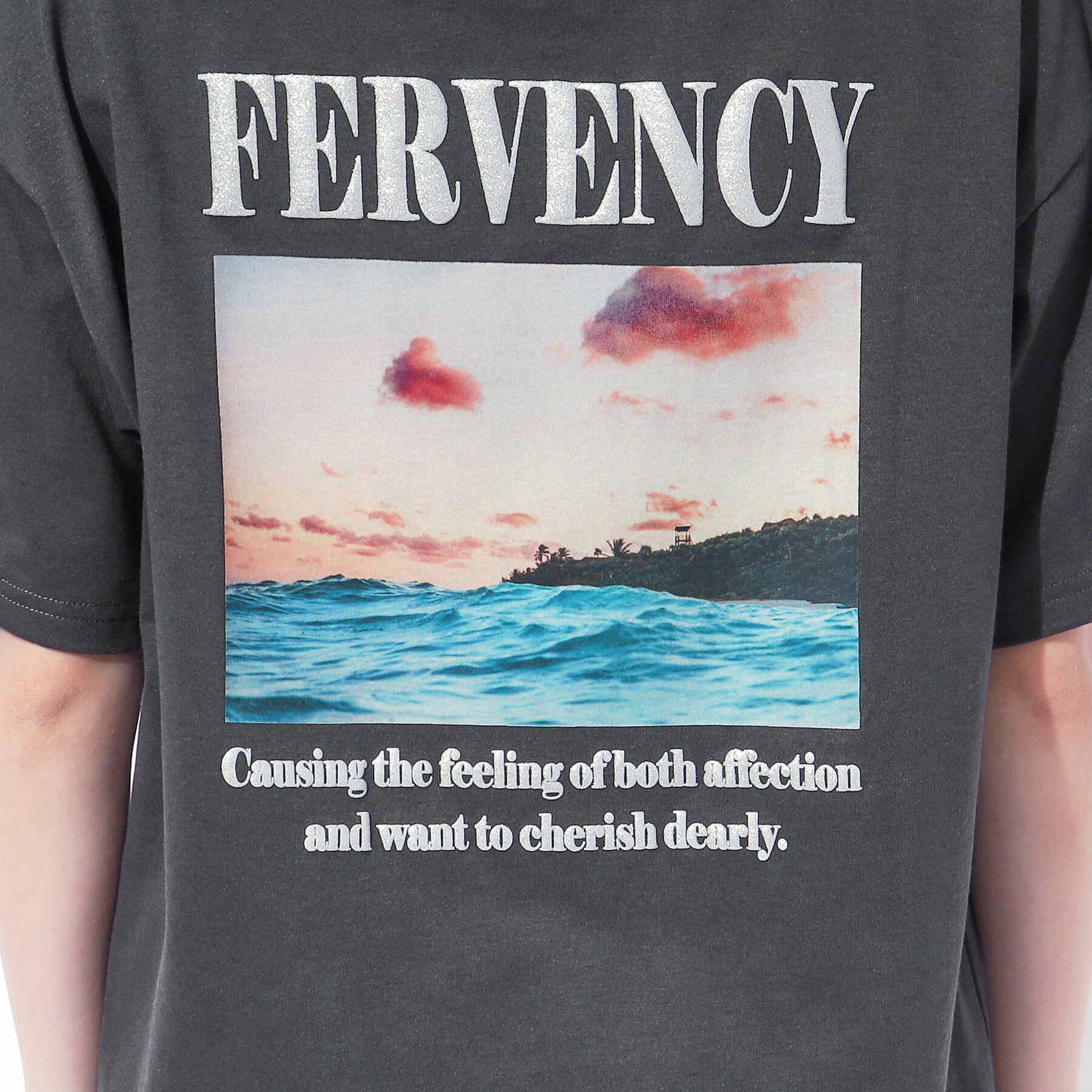 SHOO･LA･RUE「ラメ発泡ロゴ BIGTシャツ」|Tシャツ・カットソー|