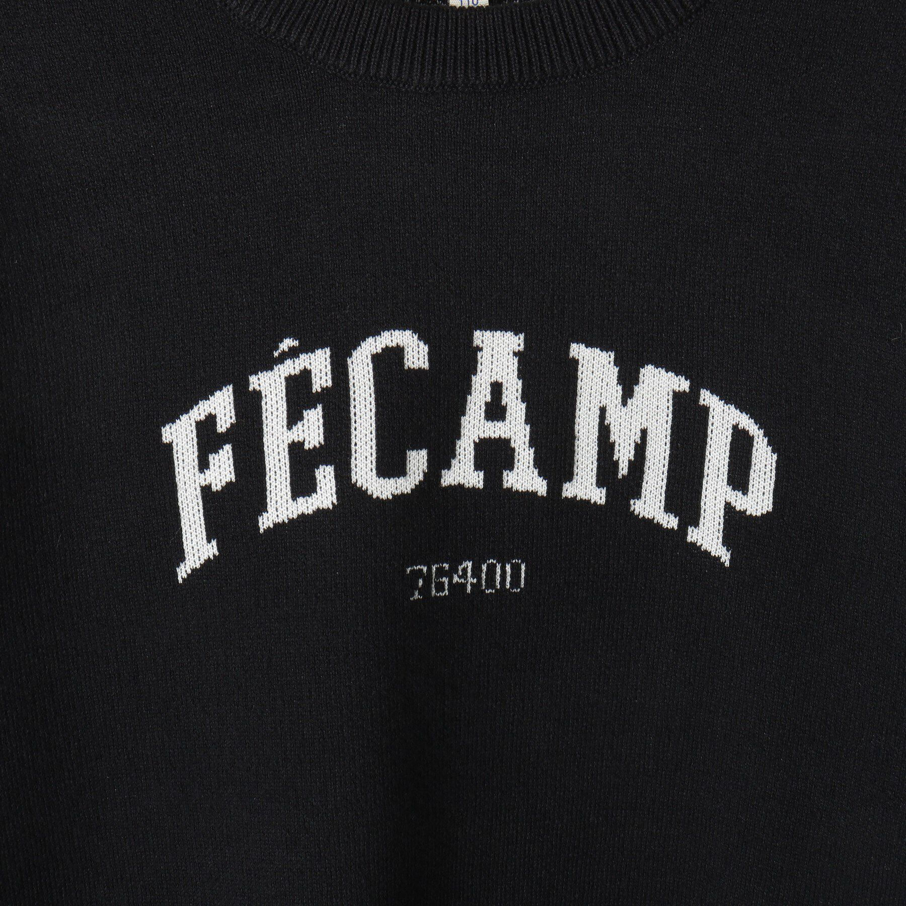 SHOO･LA･RUE「【110-140cm/男女兼用】スウェットライクロゴニット」|ニット・セーター|