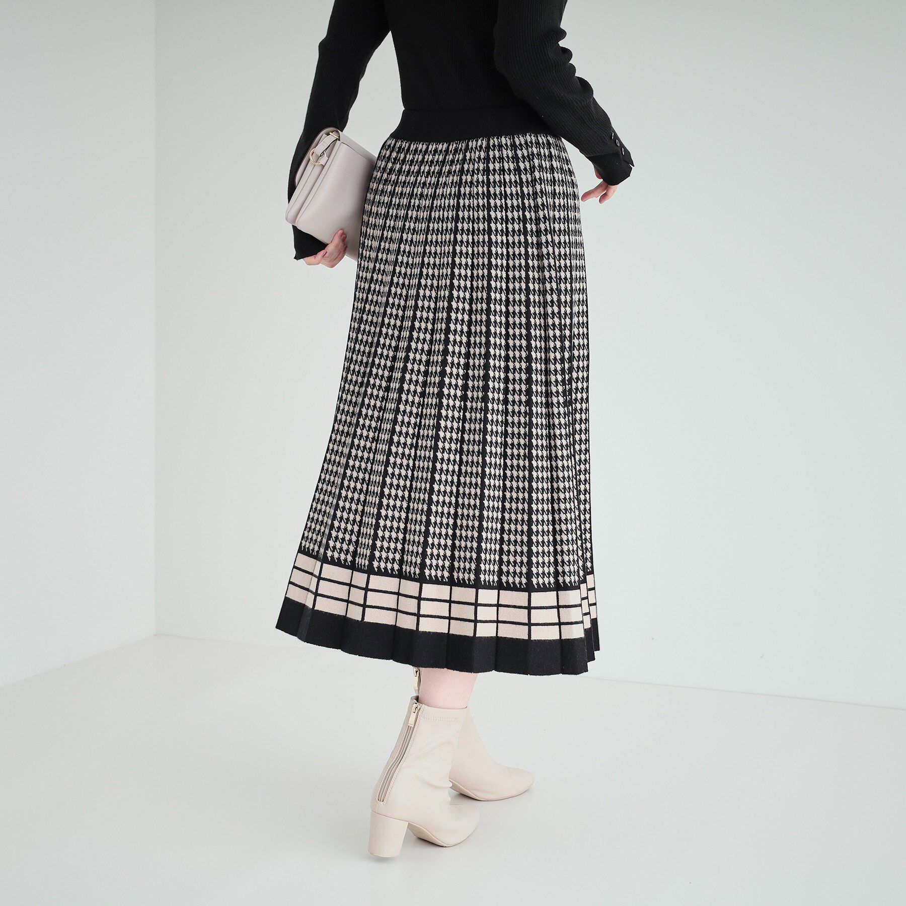 SHOO･LA･RUE「【高レビュー/洗える/セットアップ可】女性らしさ際立つ もちもちニットスカート」|スカート|