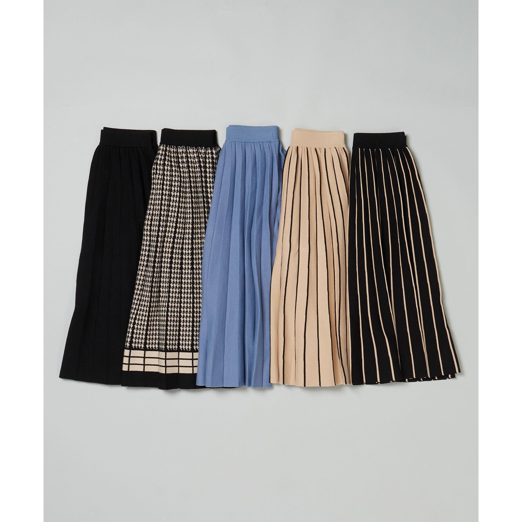 SHOO･LA･RUE「【高レビュー/洗える/セットアップ可】女性らしさ際立つ もちもちニットスカート」|スカート|