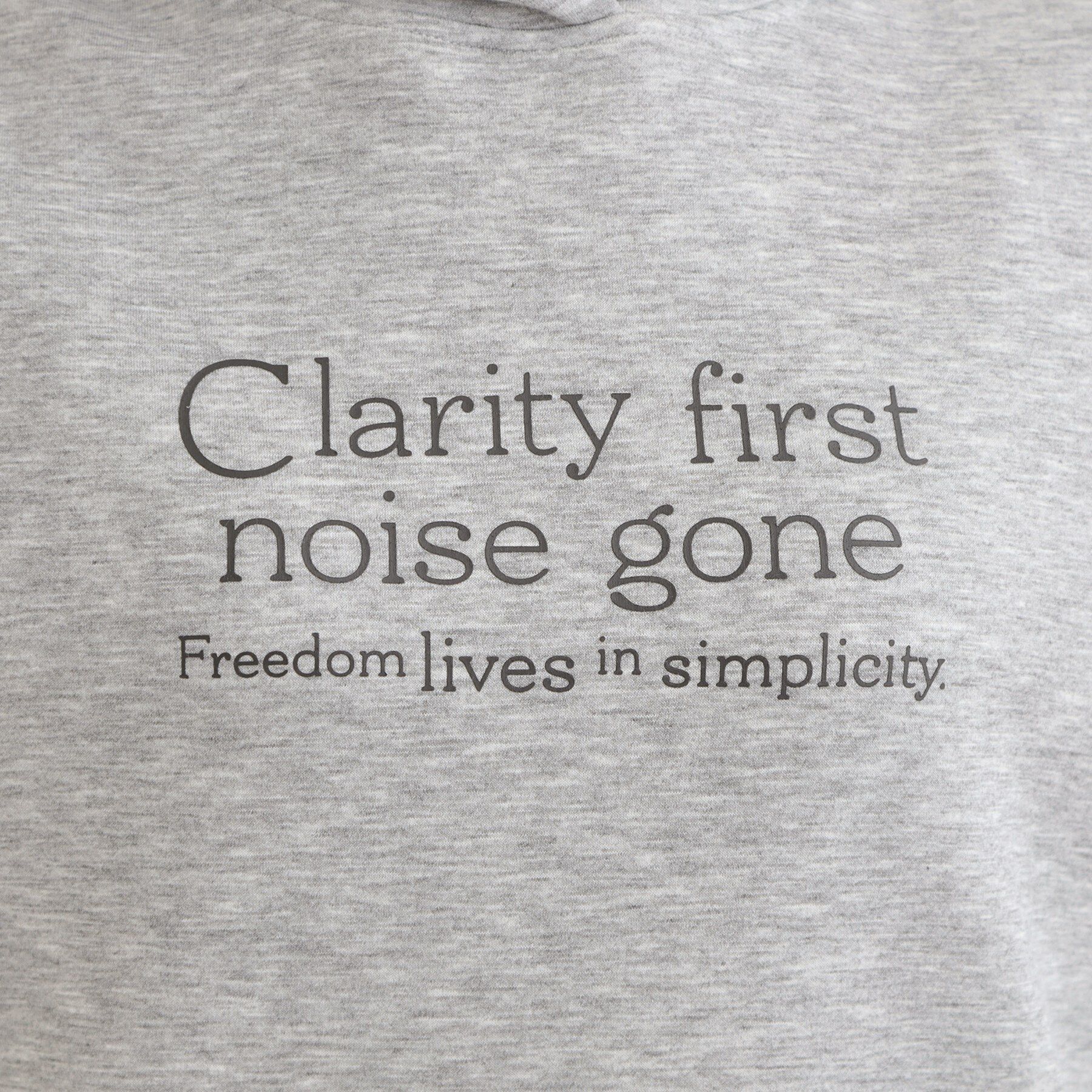 SHOO･LA･RUE「【S-LL/なめらかタッチ】ロゴフーディ」|パーカー|