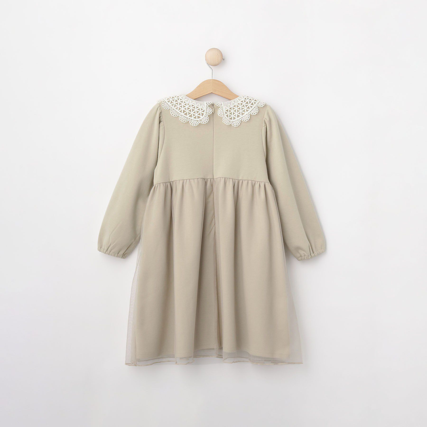 SHOO･LA･RUE「【110-140cm/プチセレ】チュールドッキングワンピース」|ワンピース|