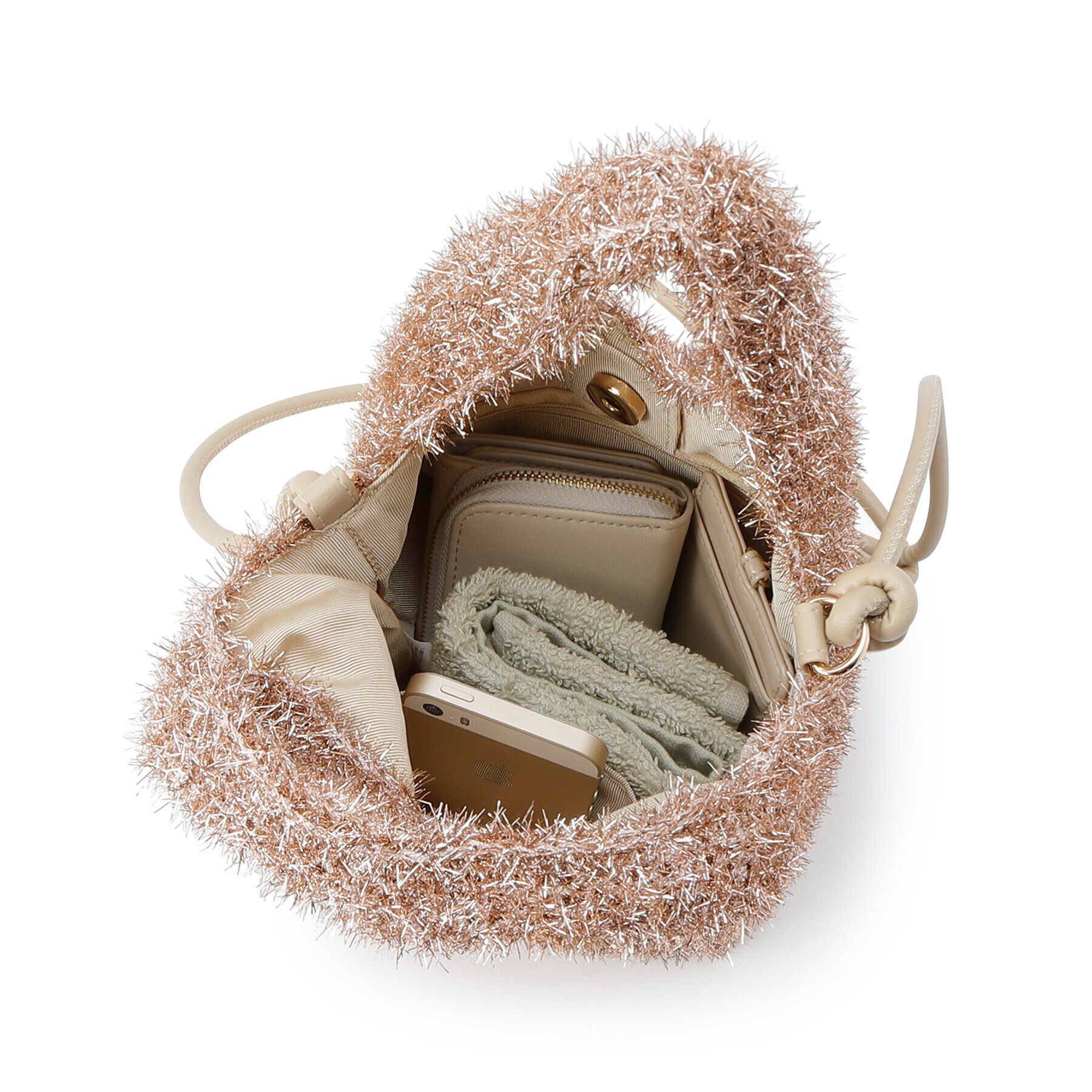 Dessin「ラメニットミニショルダー」|ショルダー・メッセンジャー|