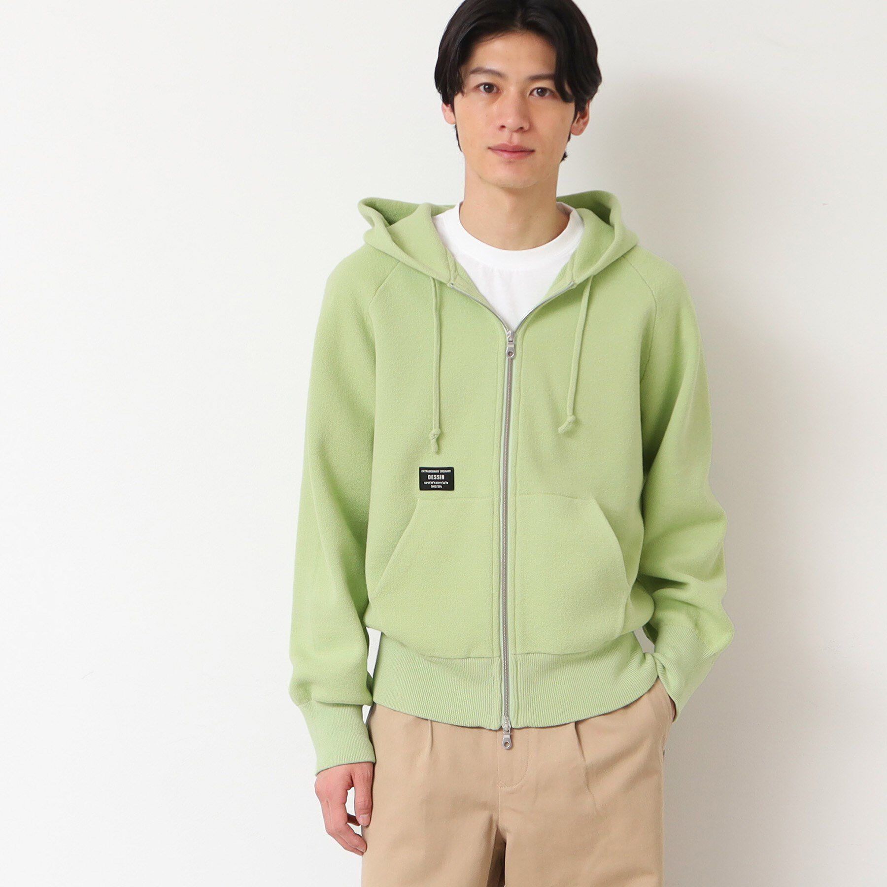 Dessin「【洗える】フーデッドジップパーカ」|パーカー|