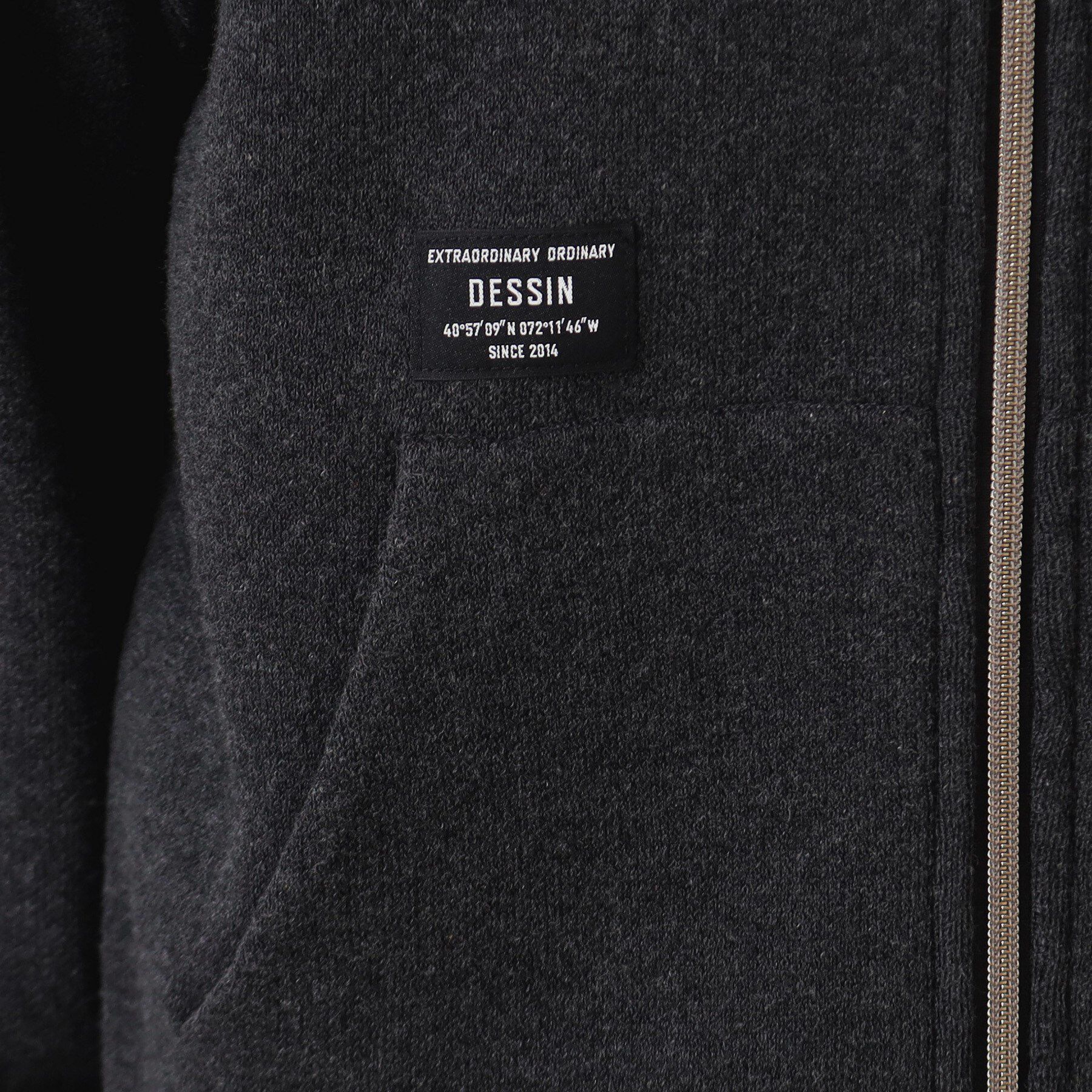 Dessin「【洗える】フーデッドジップパーカ」|パーカー|