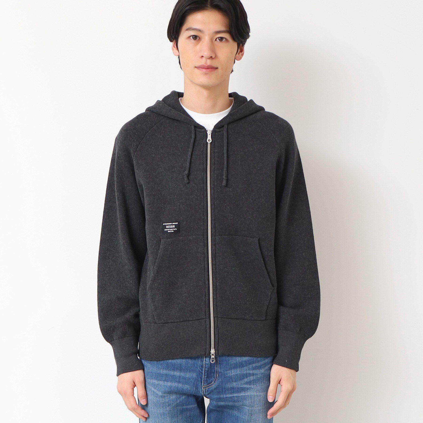 Dessin「【洗える】フーデッドジップパーカ」|パーカー|