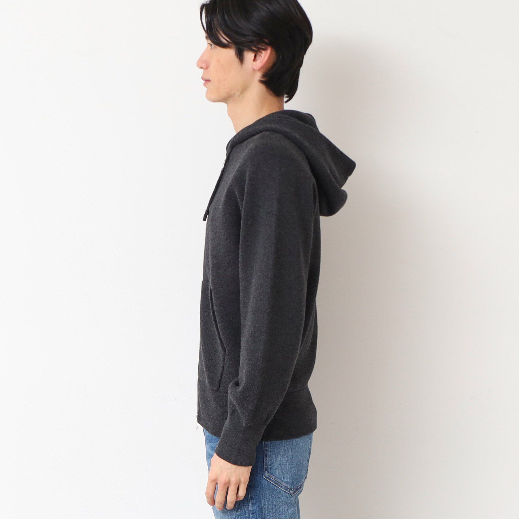 Dessin「【洗える】フーデッドジップパーカ」|パーカー|