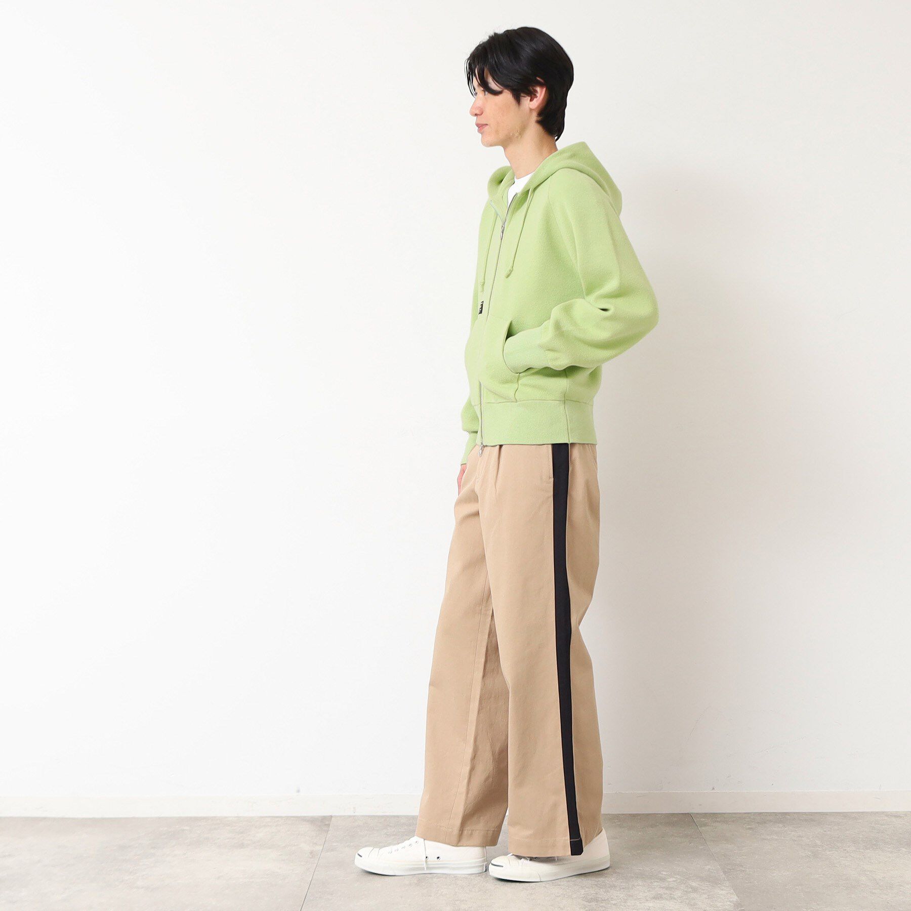 Dessin「【洗える】フーデッドジップパーカ」|パーカー|