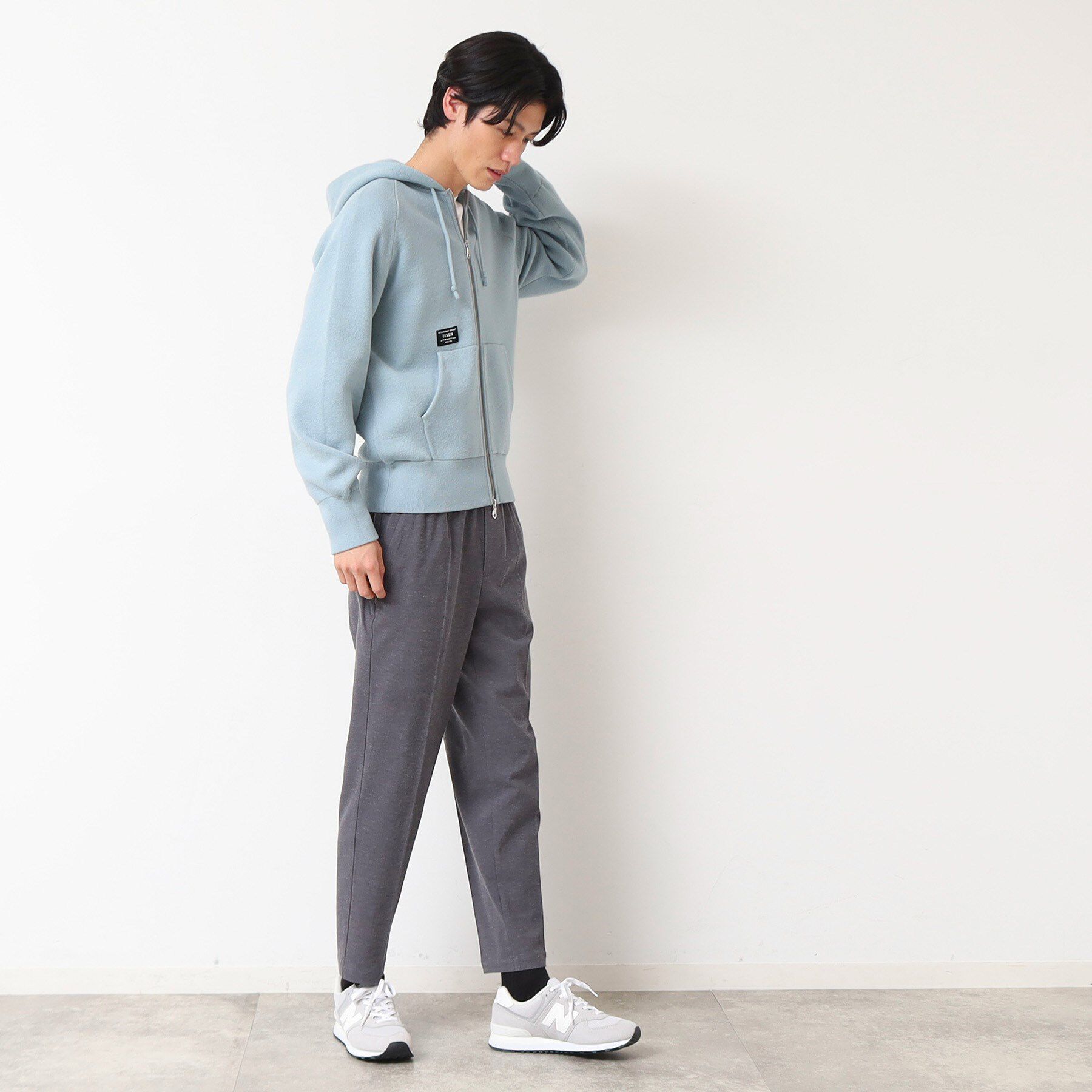 Dessin「【洗える】フーデッドジップパーカ」|パーカー|