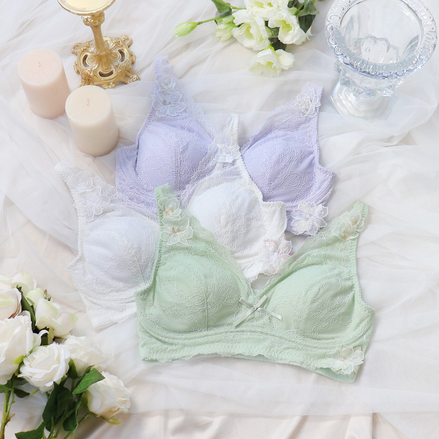 Risa Magli「ロマーヌ おやすみブラ」|インナー|