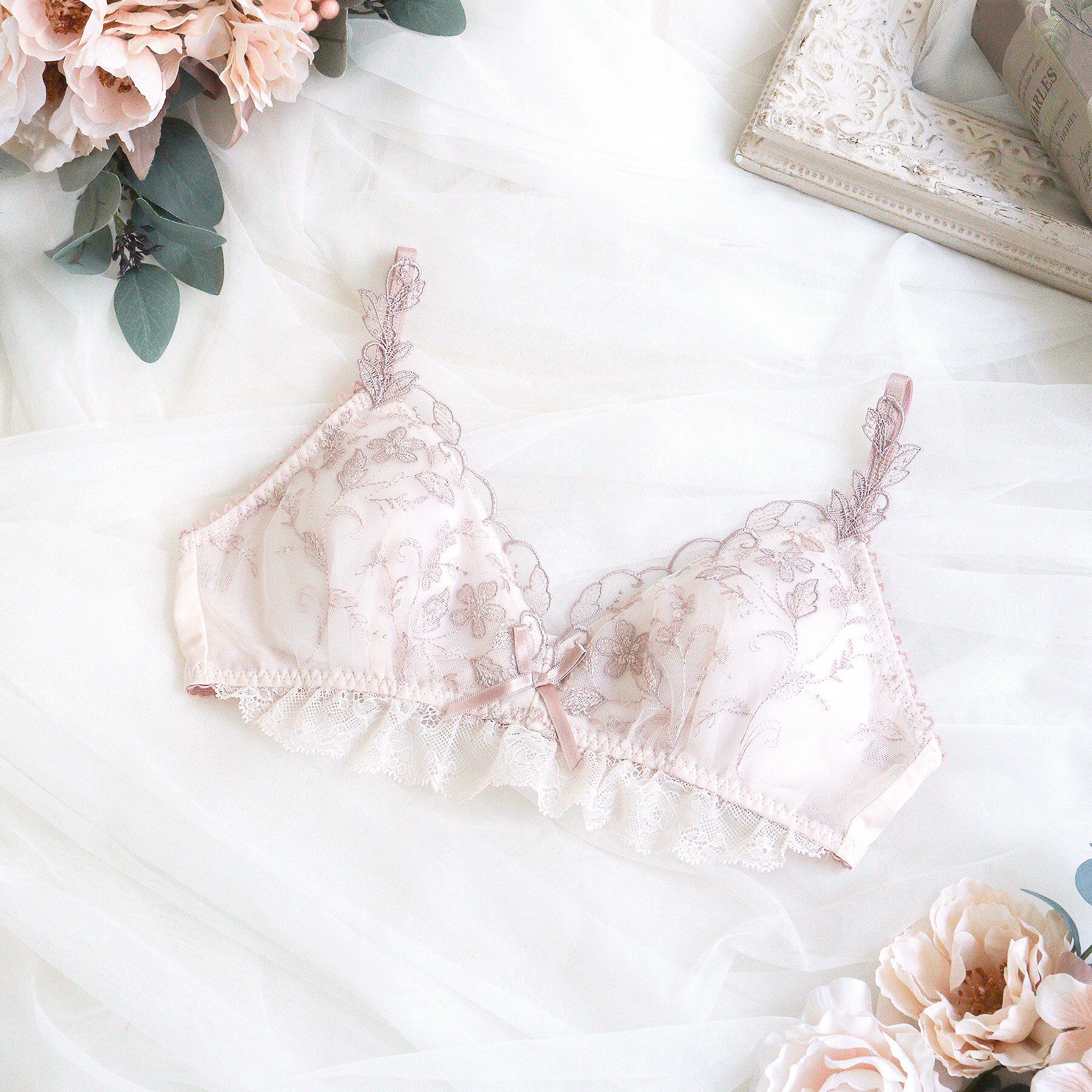 Risa Magli「ボーナ ソフトブラ」|インナー|ピンク(071)