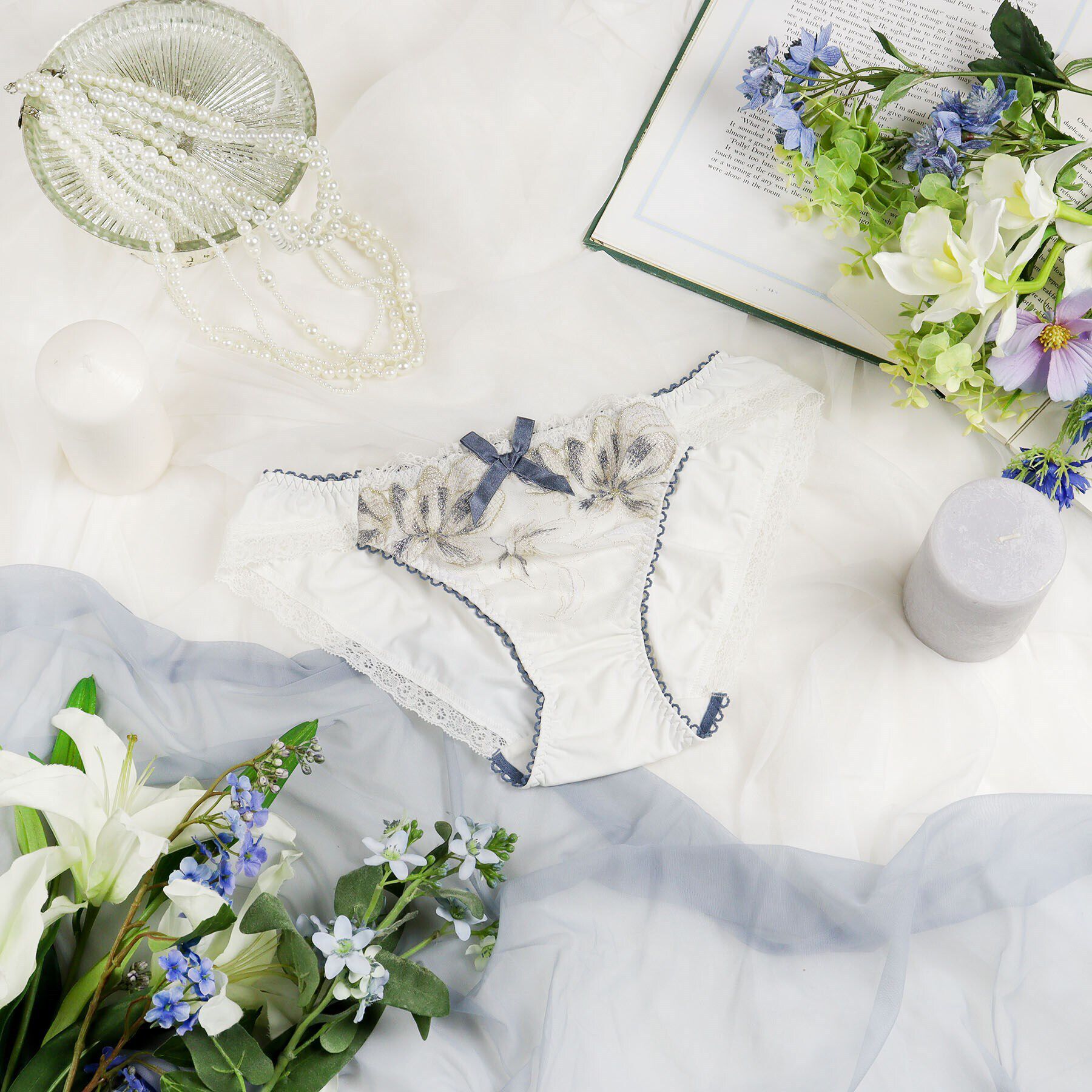 Risa Magli「イレーナ ノーマルショーツ」|インナー|アイボリー(004)