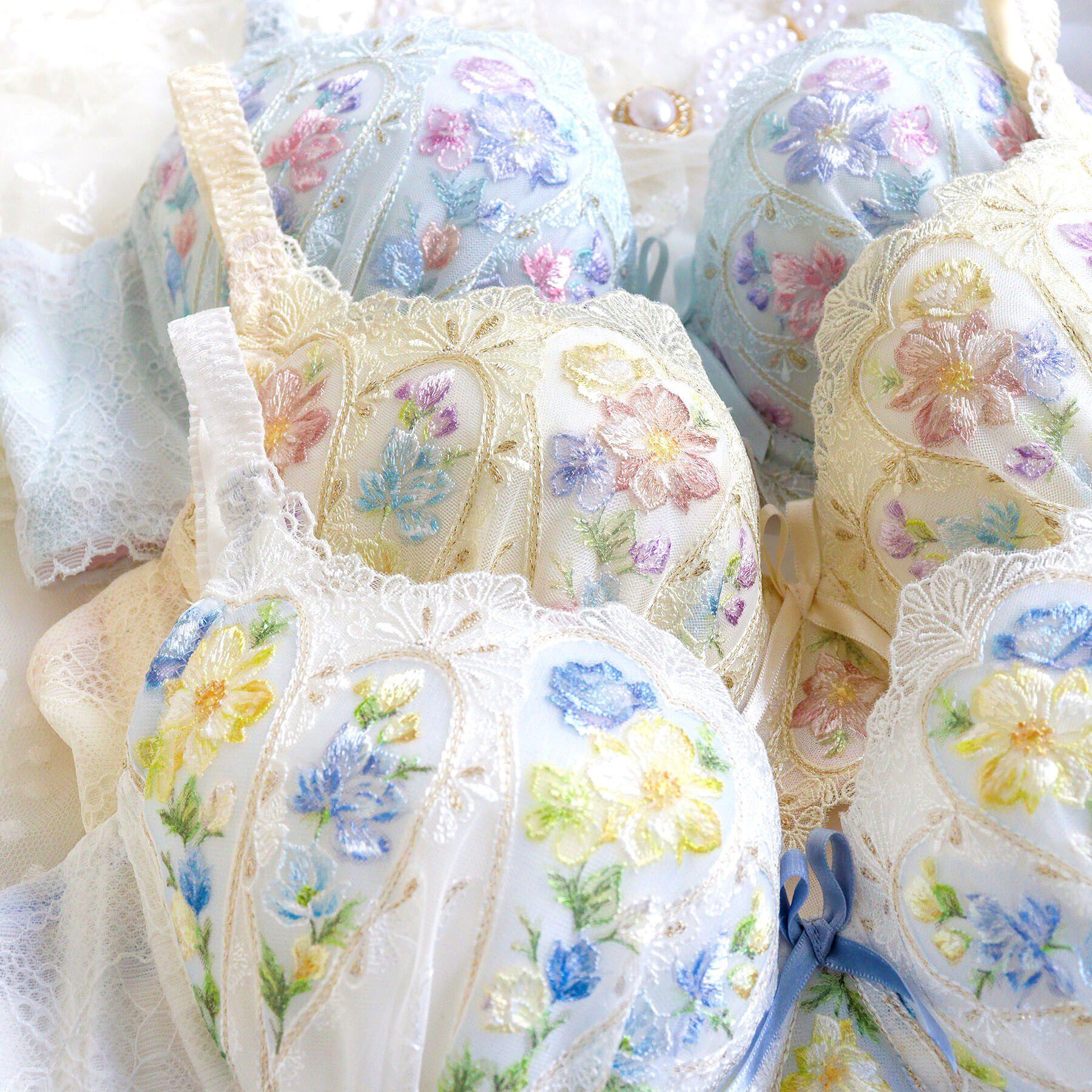 Risa Magli「フロリタ ブラジャー＜D Make Type＞（E-F）」|インナー|