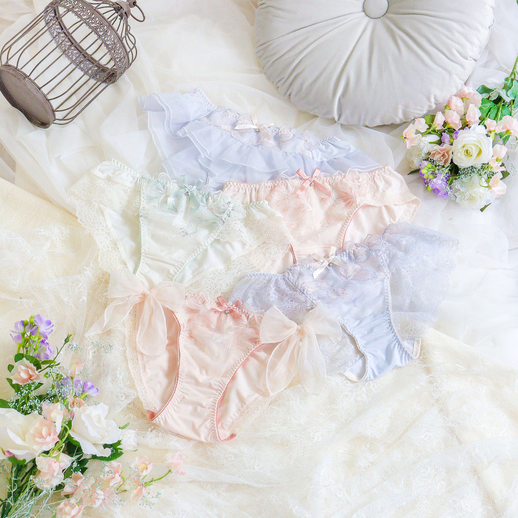 Risa Magli「ナーラ レースショーツ」|インナー|