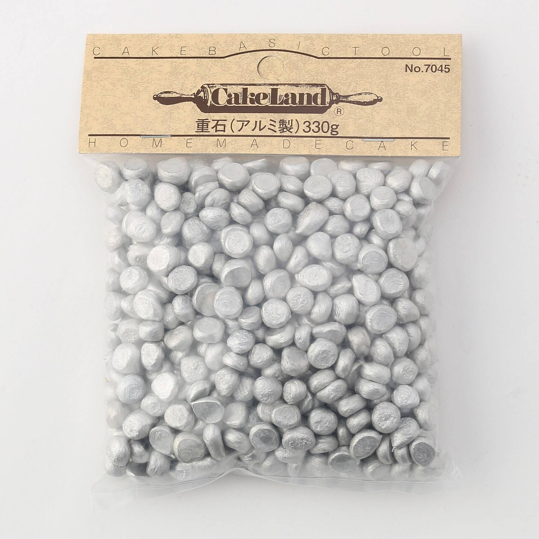 212 KITCHEN STORE「重石 アルミ 330g V-7045」|食器・キッチングッズ|グレー(879)