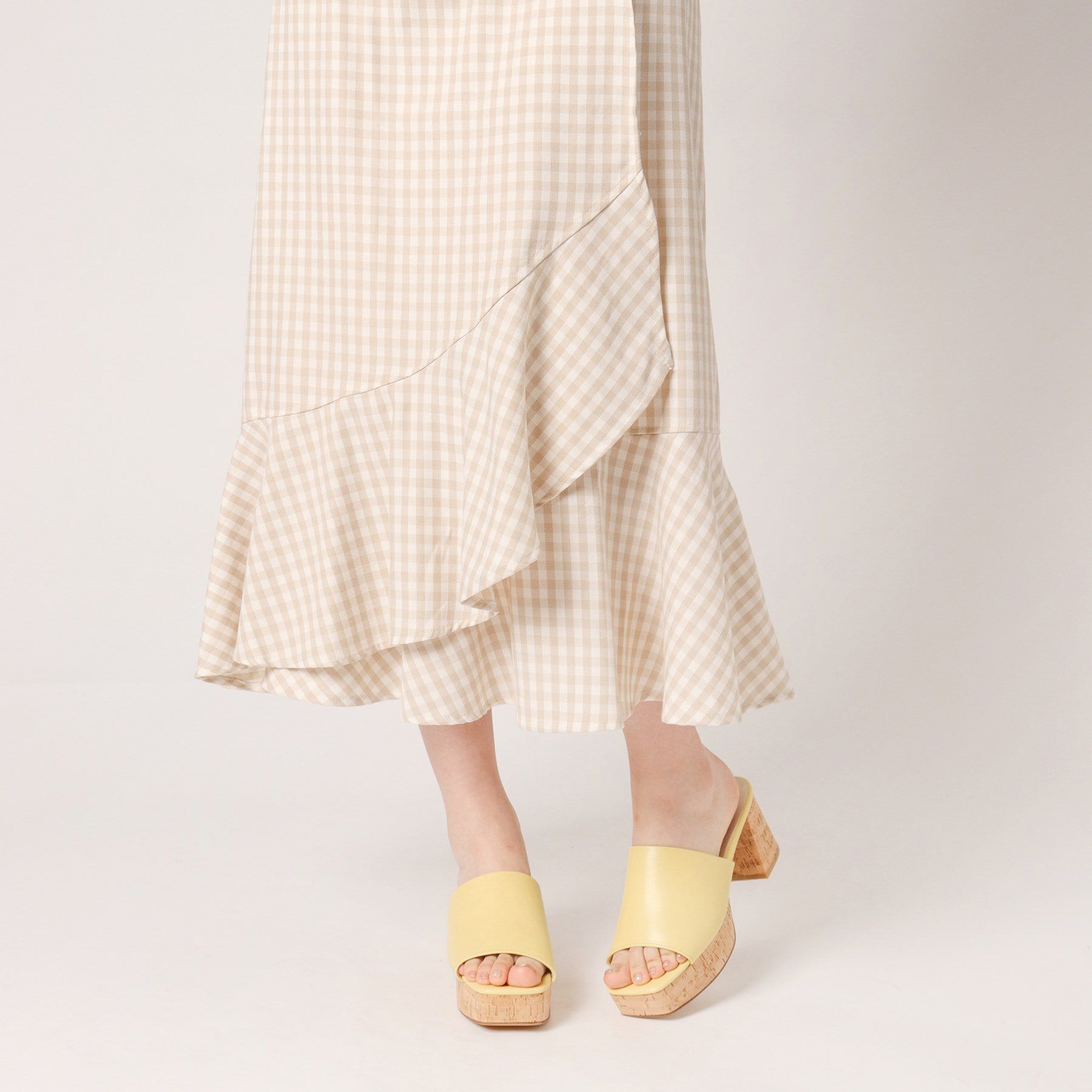 ESPERANZA「ゆる傾斜プラットフォームミュールサンダル」|サンダル|