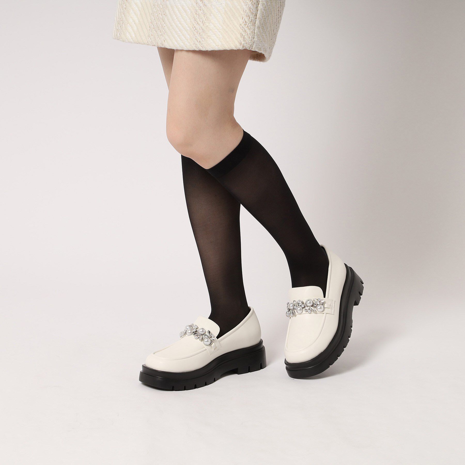 ESPERANZA「パール調ビジューローファー」|その他|