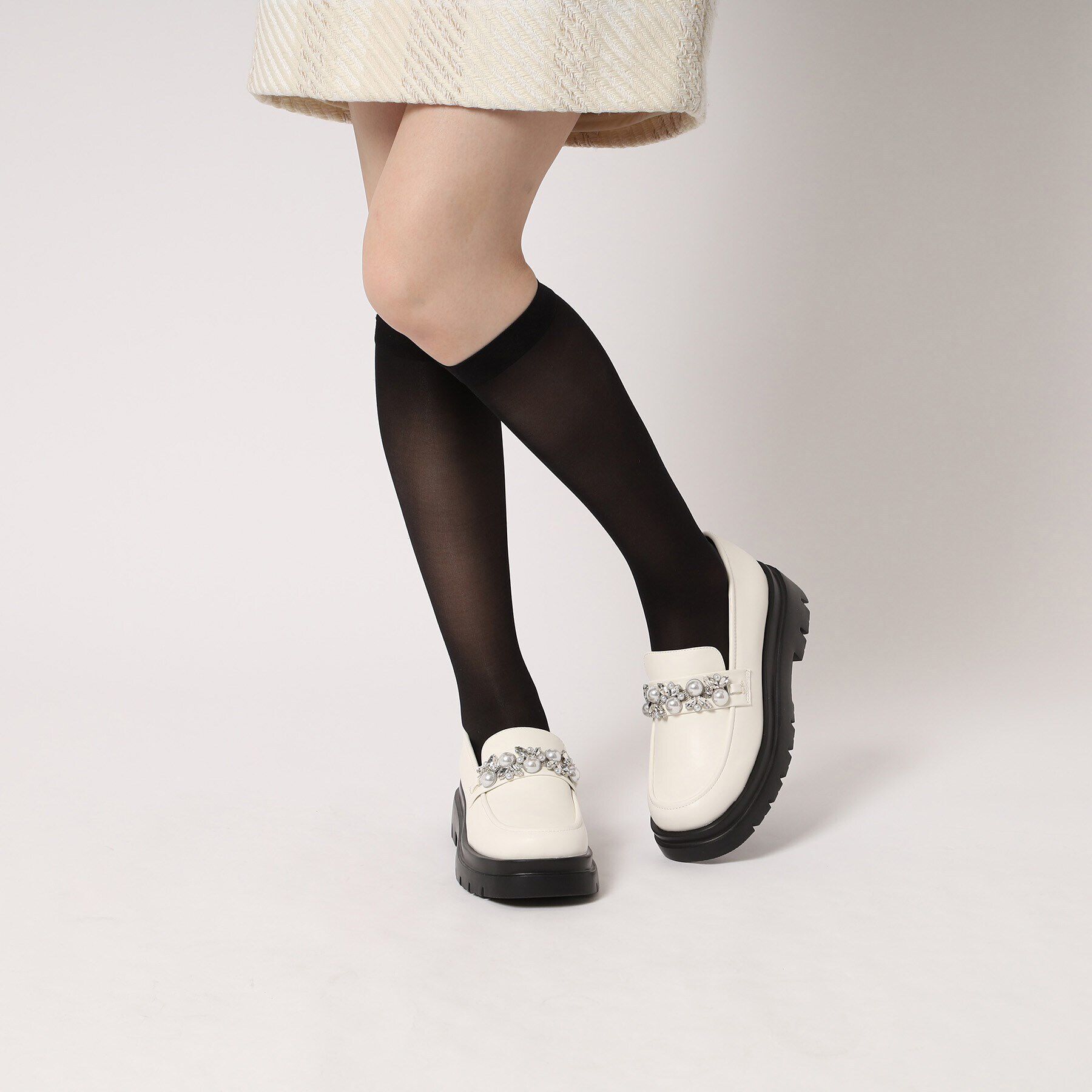 ESPERANZA「パール調ビジューローファー」|その他|