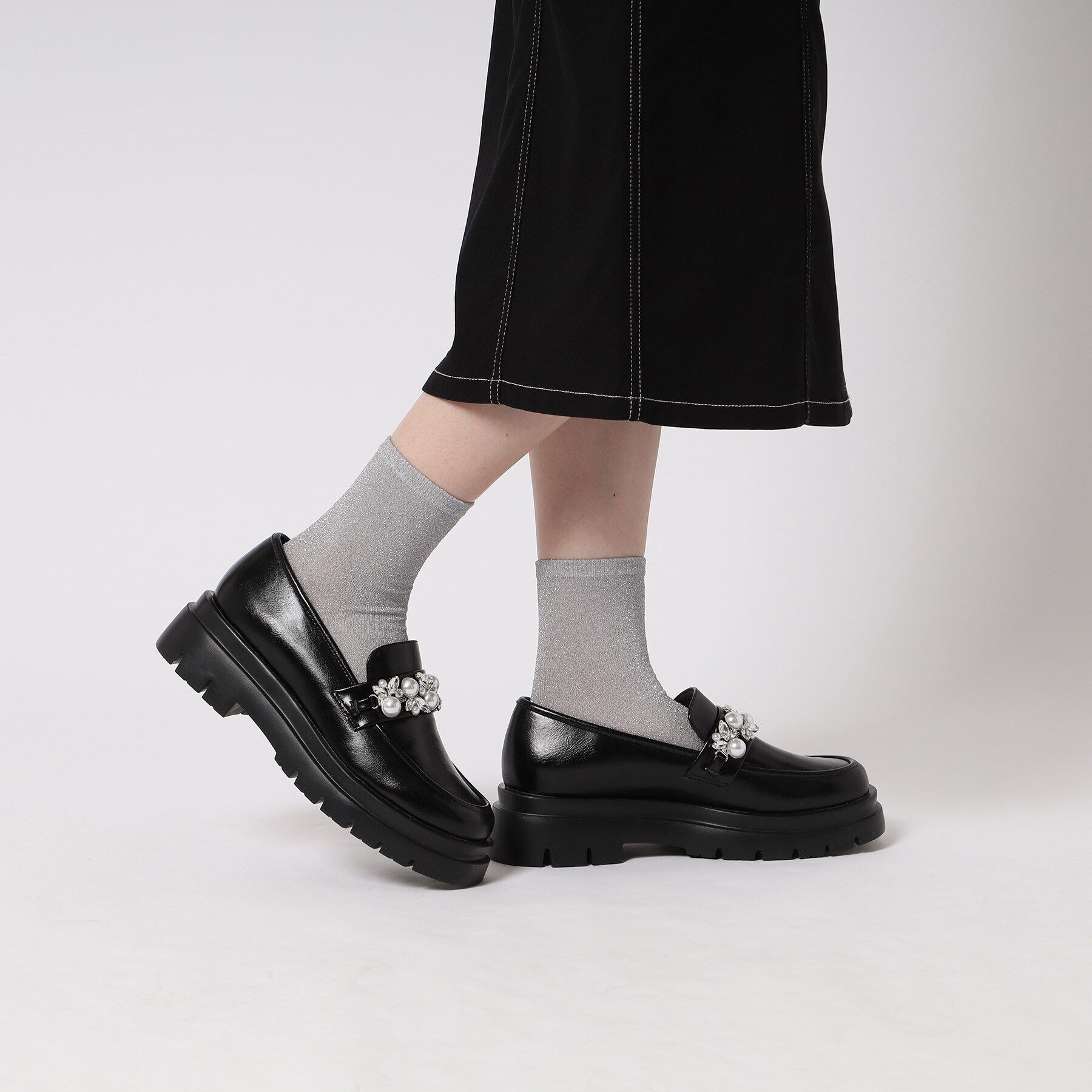 ESPERANZA「パール調ビジューローファー」|その他|