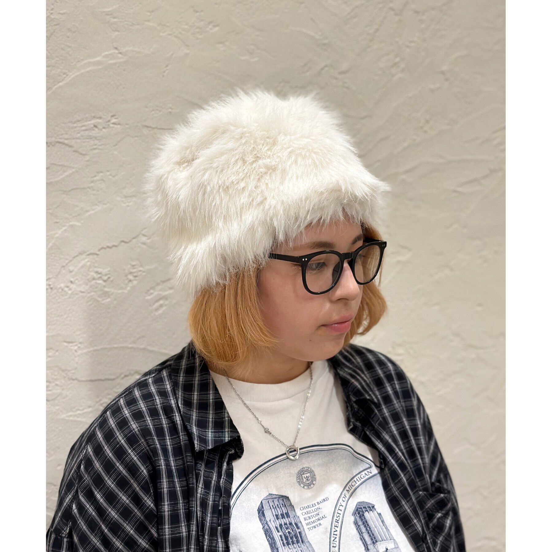 Grandedge「ロングシャギーコサック帽」|ハット|