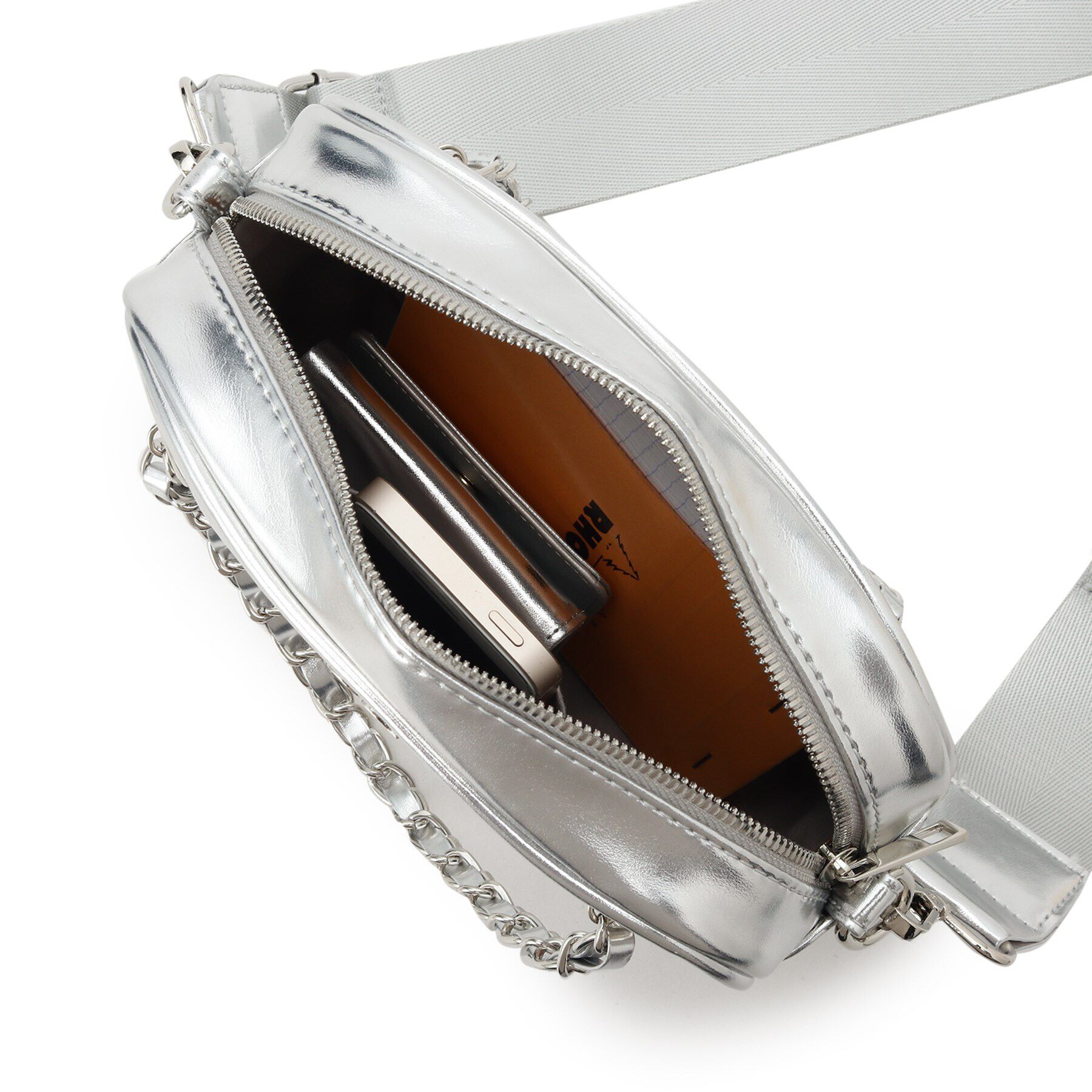 Ober Tashe「チェーンショルダー付き2WAYバッグ」|ショルダー・メッセンジャー|