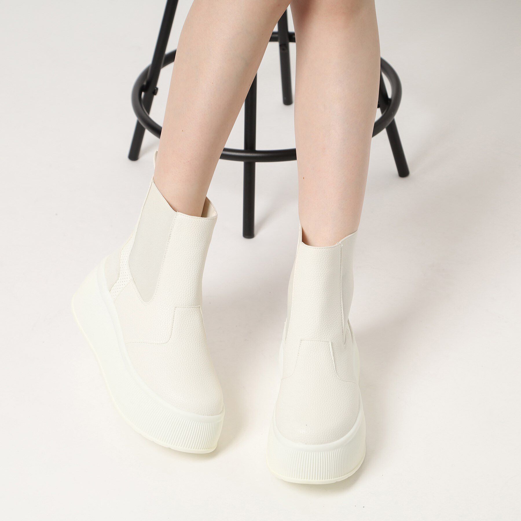 csT&P「厚底サイドゴアブーツ」|ショートブーツ|