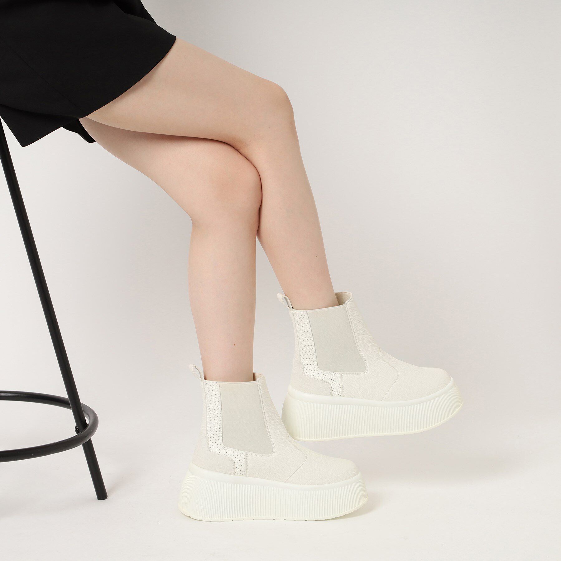 csT&P「厚底サイドゴアブーツ」|ショートブーツ|