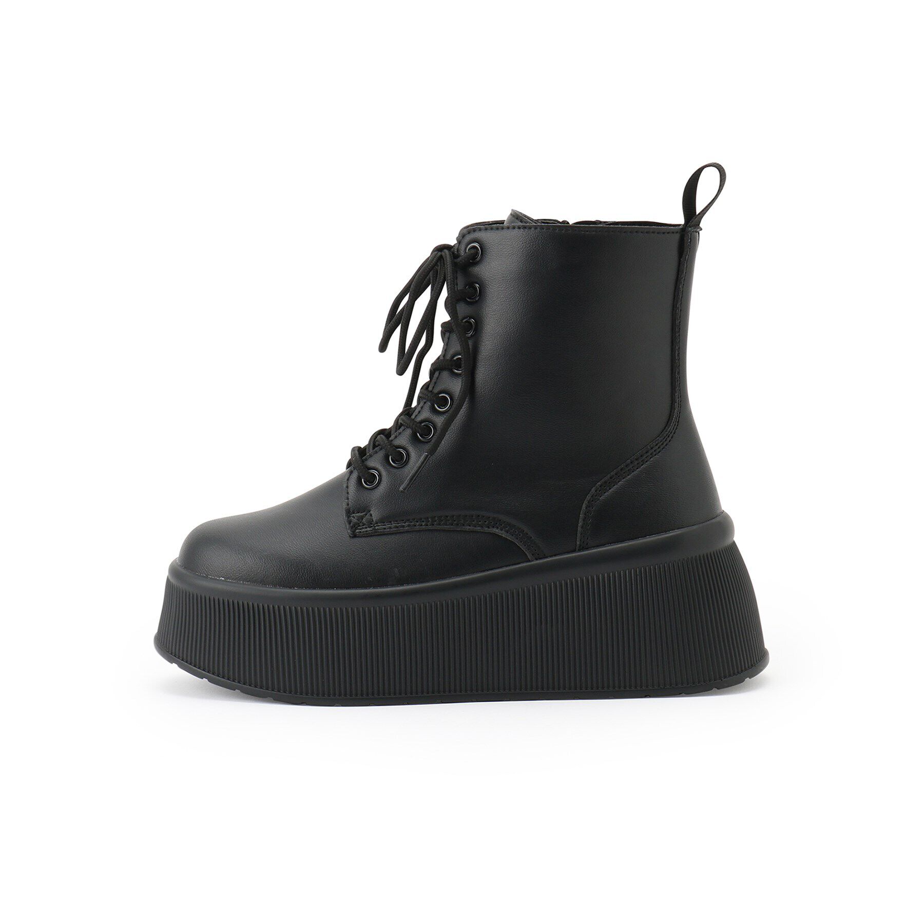 csT&P「厚底レースアップ」|ショートブーツ|
