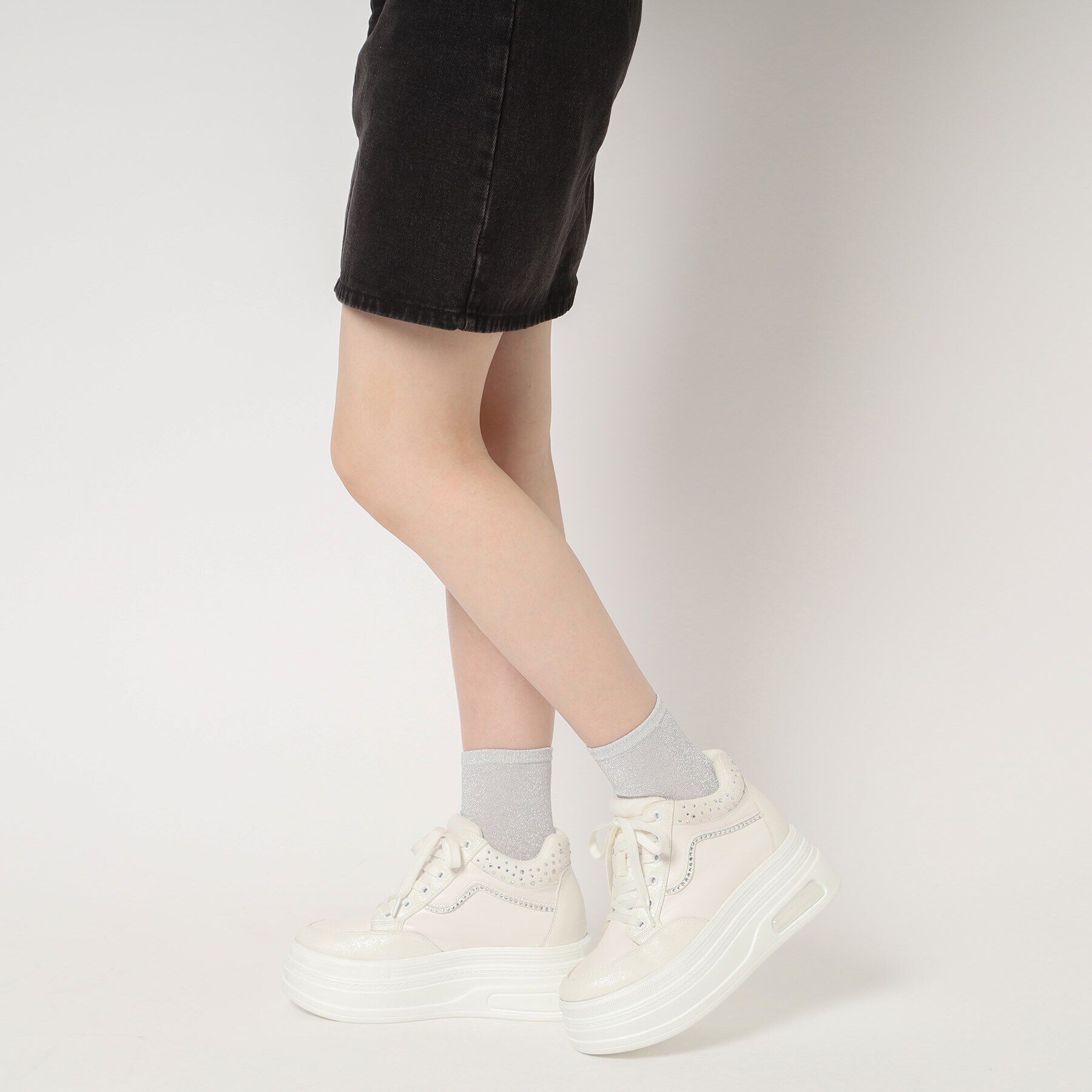 ESPERANZA「きゅんフィットインソールラインストーンスニーカー」|スニーカー|