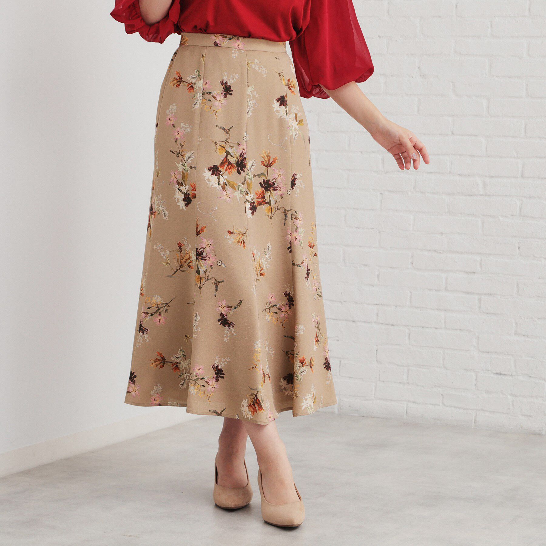 SunaUna「【&yours project／美シルエット】マーメイドスカート」|スカート|